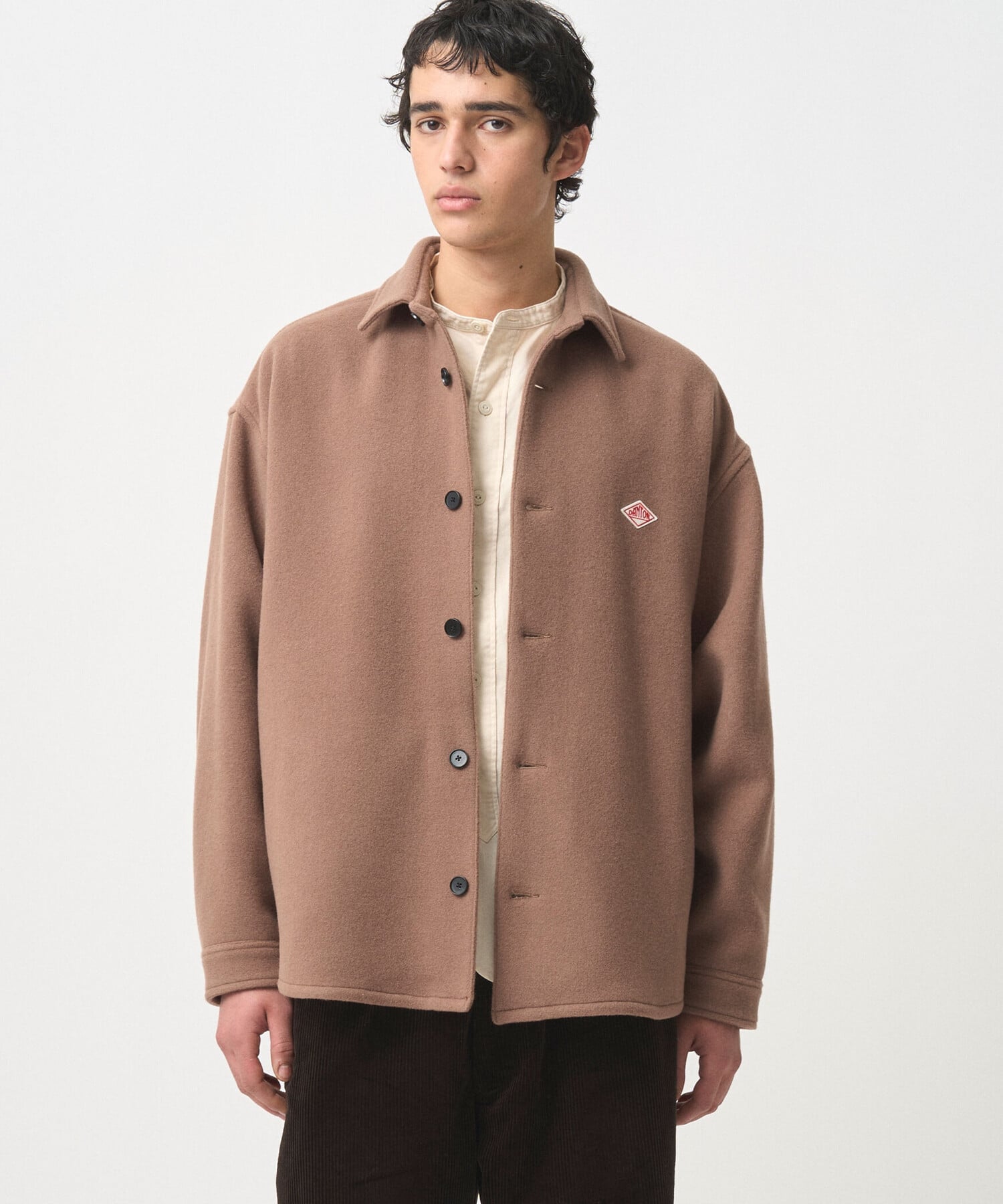 Bshop｜DANTON | ウールメルトン シャツジャケット MEN | Rakuten