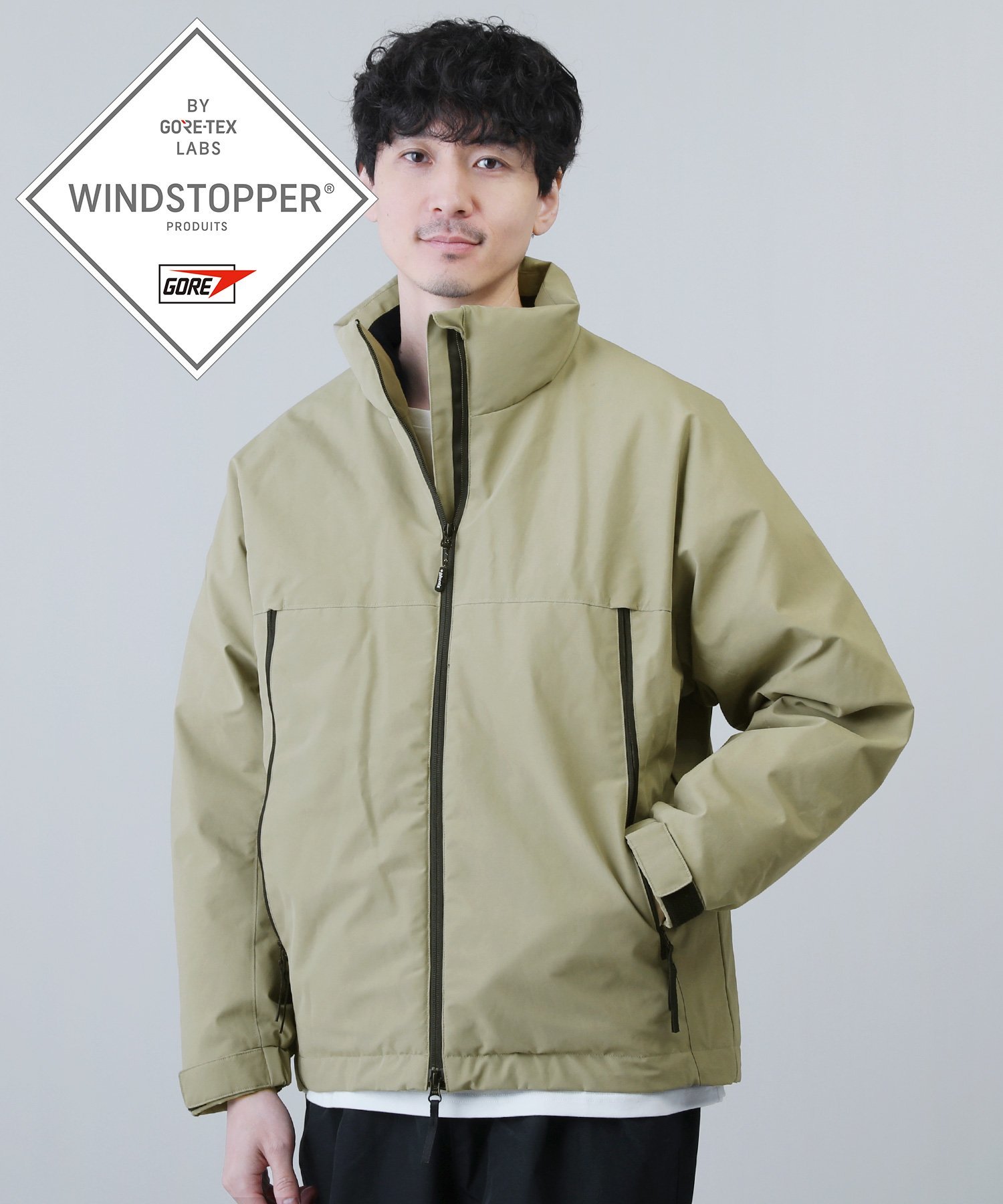 THE CASUAL｜WINDSTOPPER(R)PRODUCTS by GORE-TEX LABS DOWN L-7