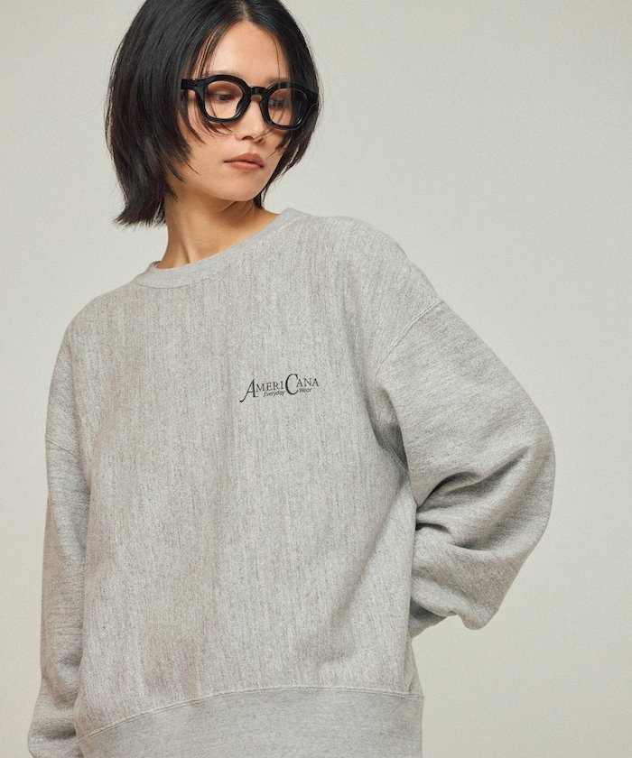 FREAK'S STORE｜別注 ワンポイントロゴ クルーネックスウェット 25AW