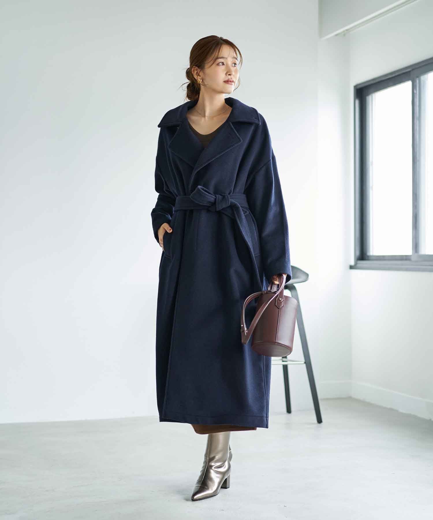 STYLE DELI｜【LUXE】ロングレングスウールコート | Rakuten Fashion