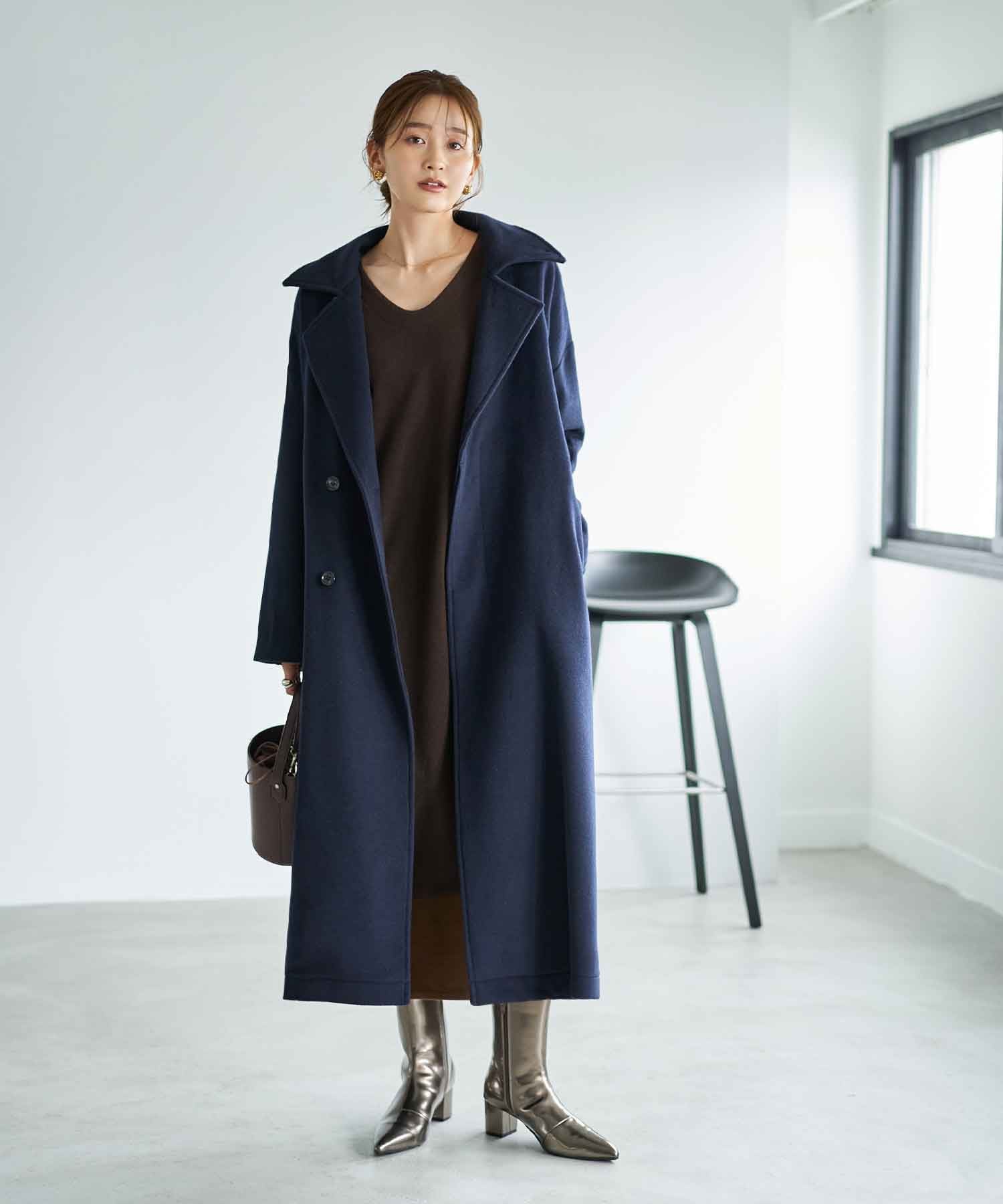 STYLE DELI｜【LUXE】ロングレングスウールコート | Rakuten Fashion