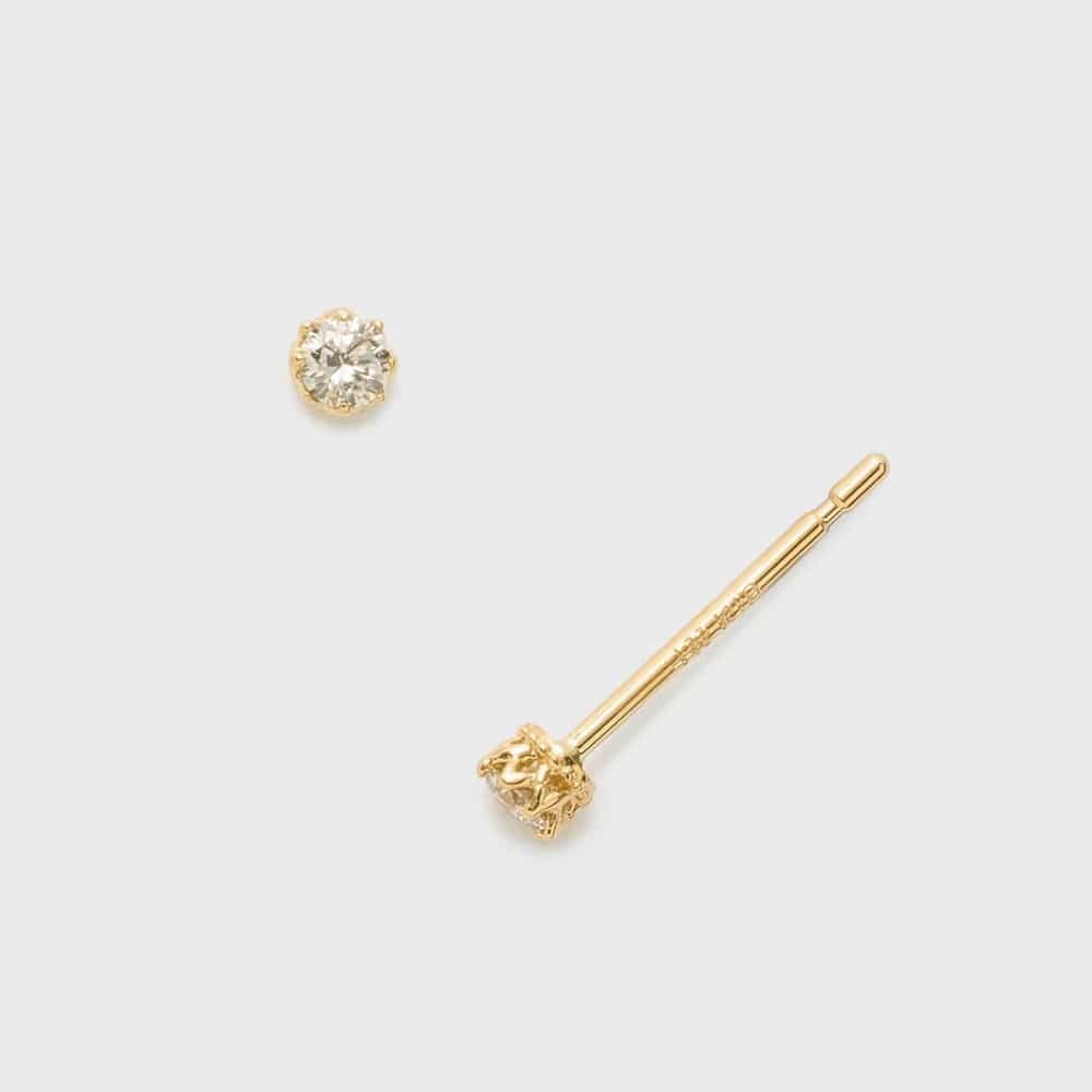 agete｜K18ダイヤモンドピアス(0.04ct) | Rakuten Fashion(楽天