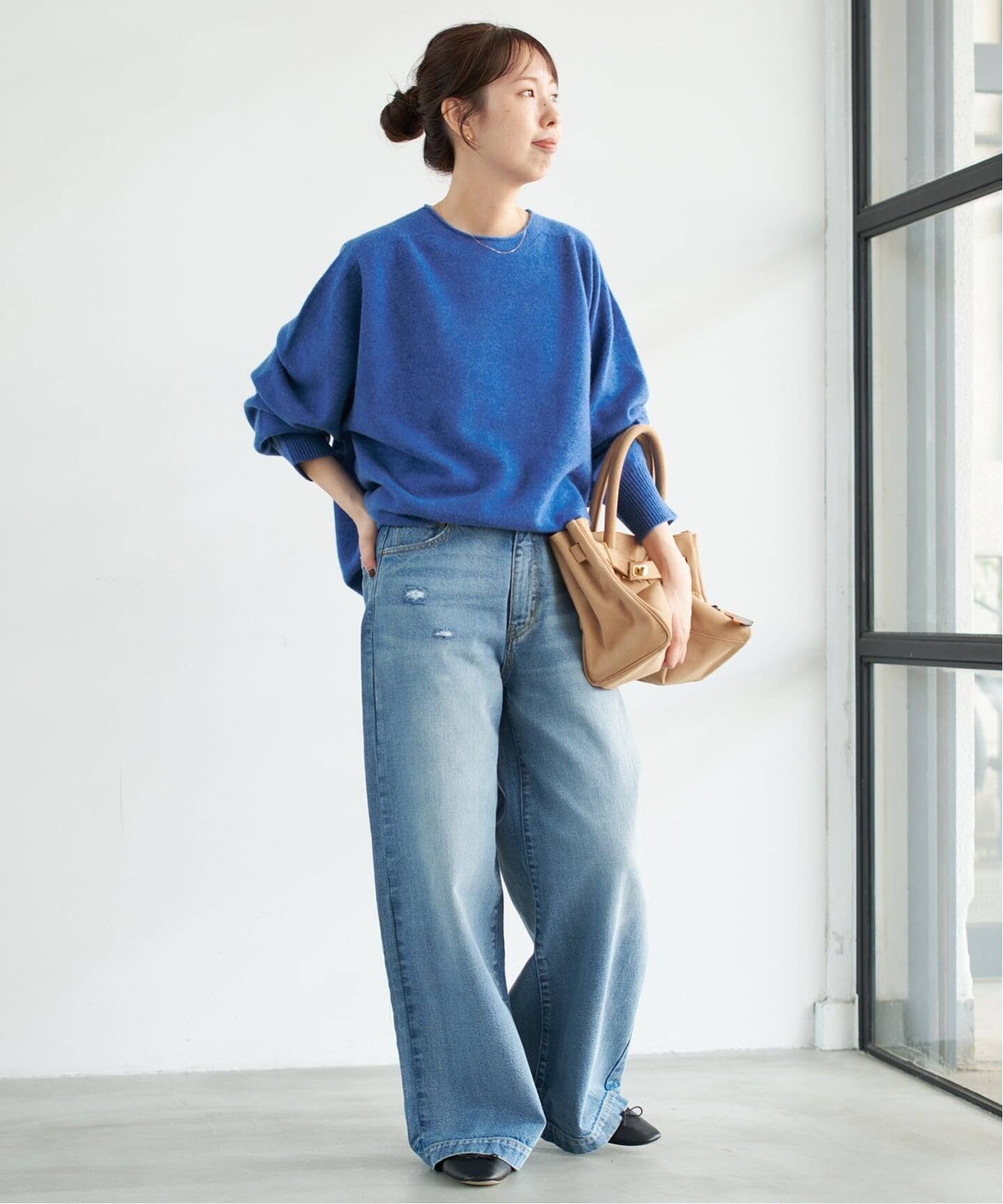 Spick & Span｜《追加》CHESSルーズボートネックプルオーバー