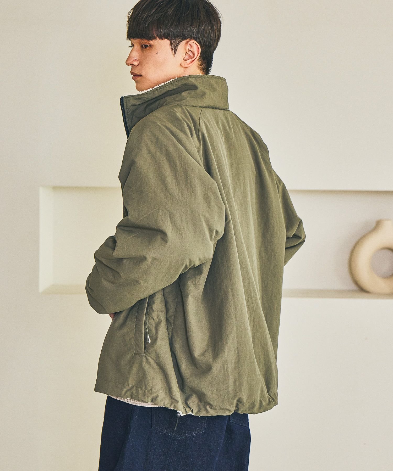 LAKOLE｜リバーシブルボアブルゾン | Rakuten Fashion(楽天