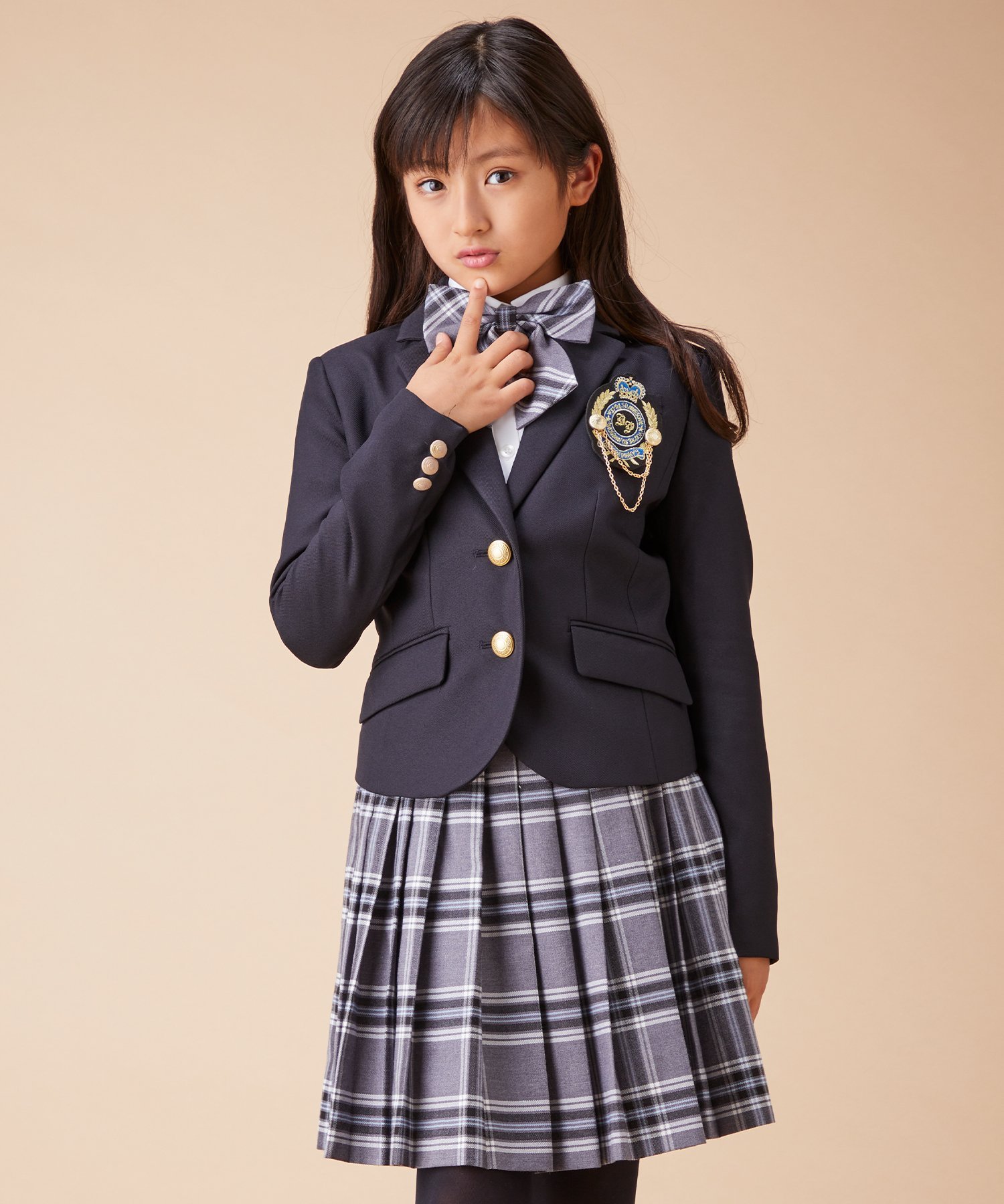 ROBE｜卒業式 セットアップ 女の子 5点セット 卒服 発表会 スーツ