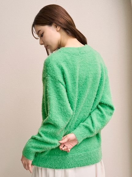 SNIDEL｜LACOSTE/ラメニットカーディガン | Rakuten Fashion(楽天