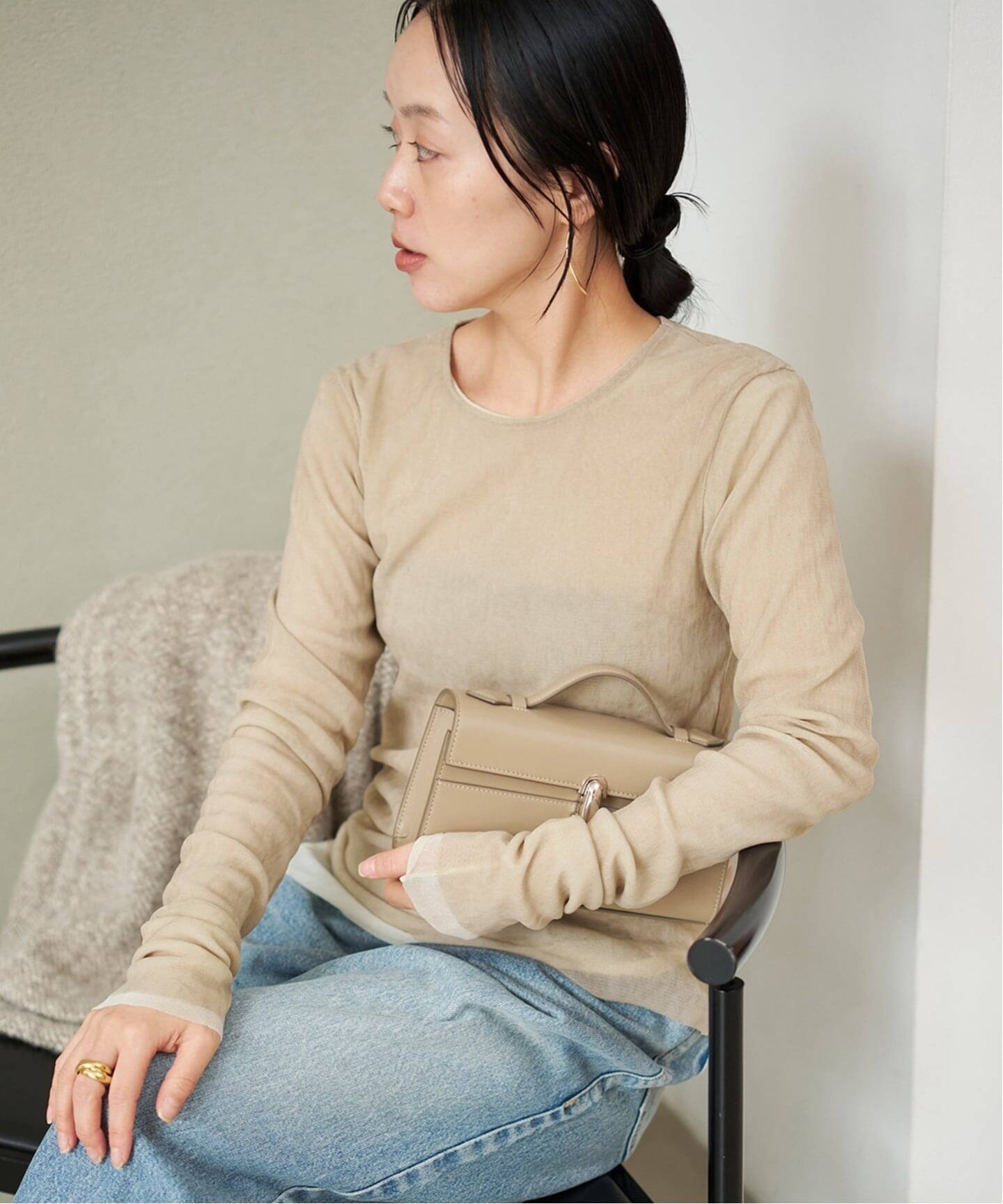plage｜《一部カラーWEB限定追加》Flocky Mesh ロンT | Rakuten