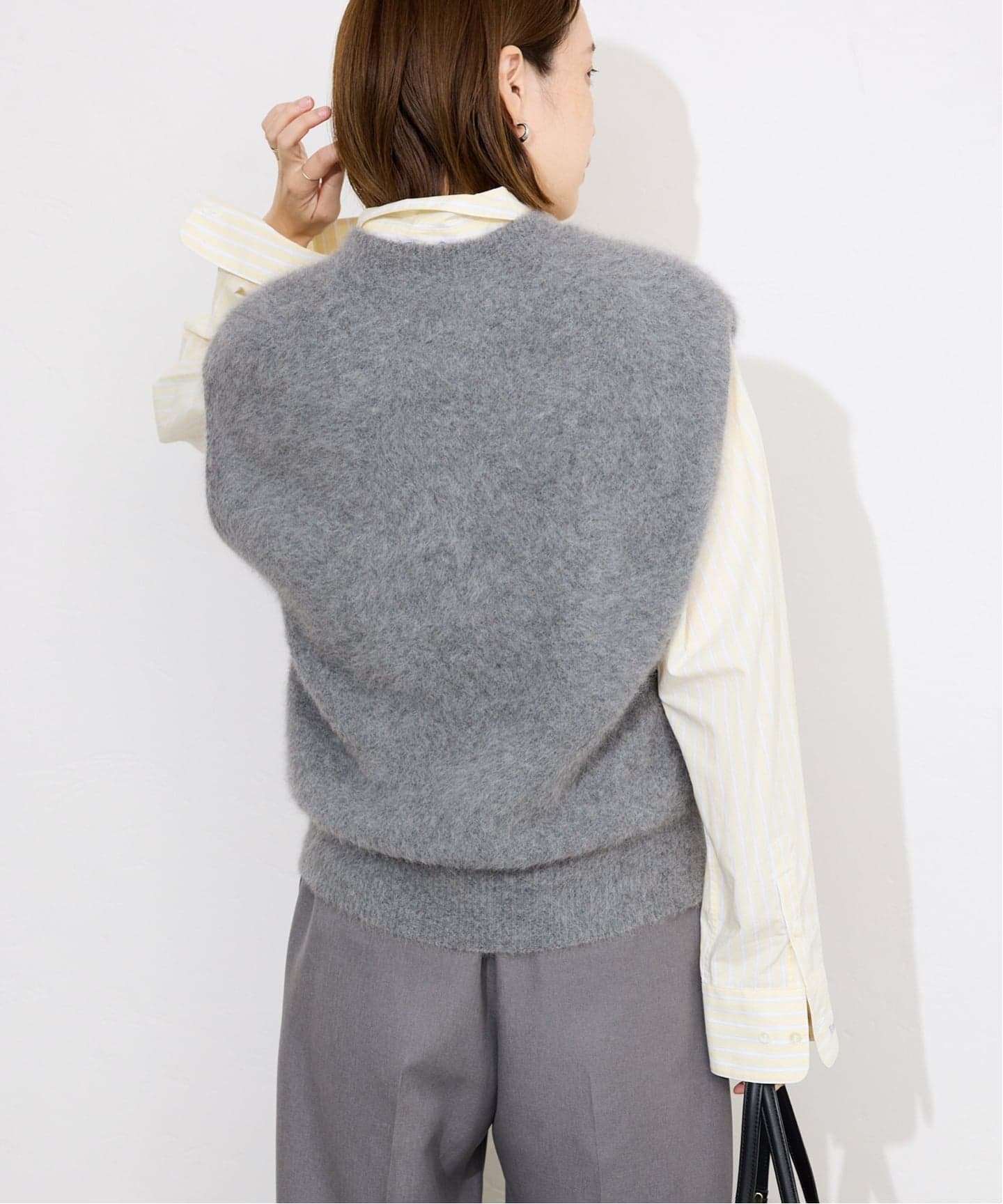 SLOBE IENA｜フォックスアルパカ ニットベスト | Rakuten Fashion(楽天