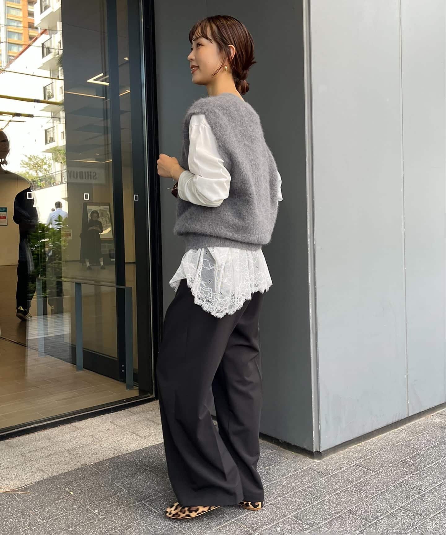 SLOBE IENA｜フォックスアルパカ ニットベスト | Rakuten Fashion(楽天