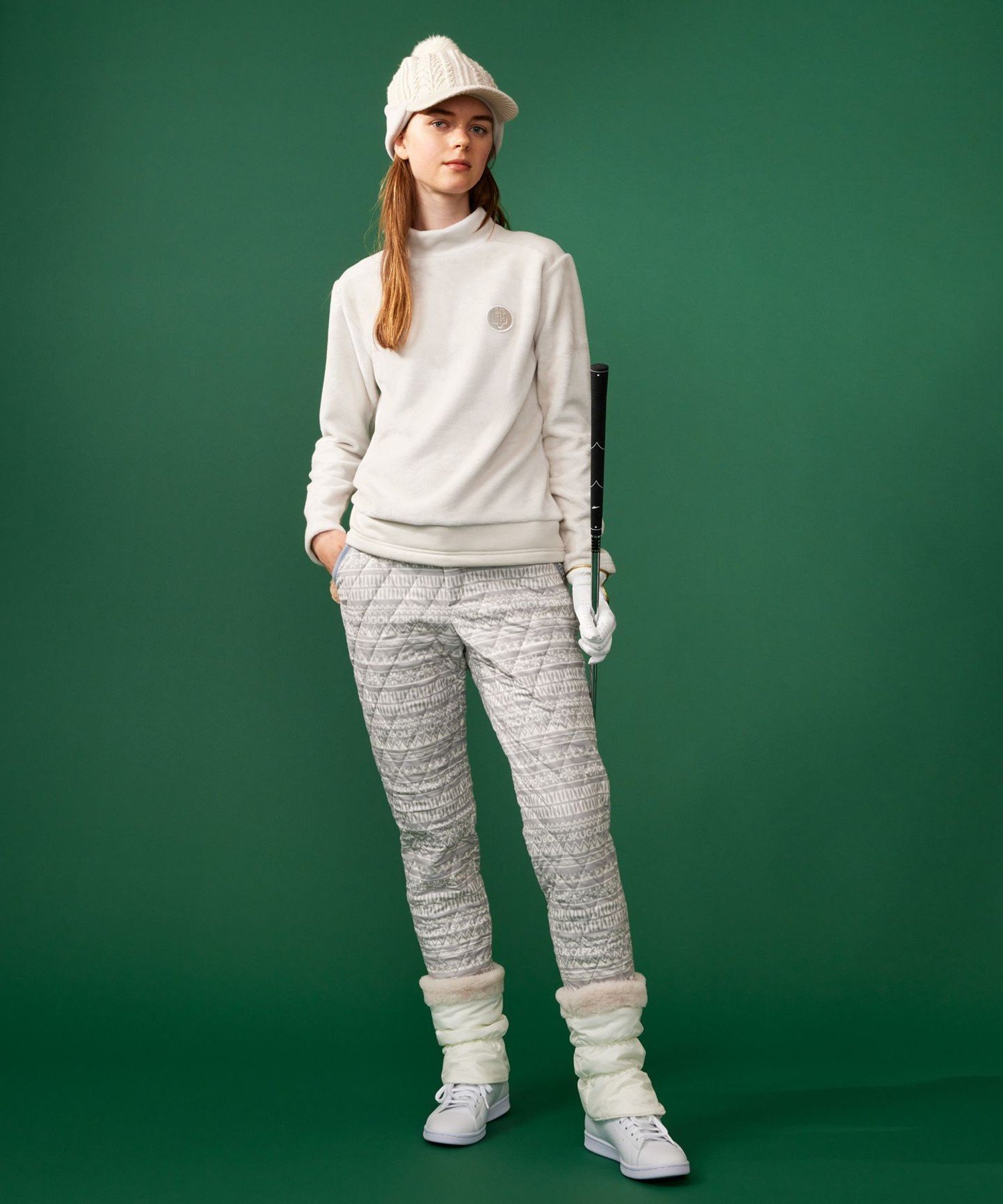 23区GOLF｜【WOMEN】ノルディック柄 キルトパンツ | Rakuten Fashion