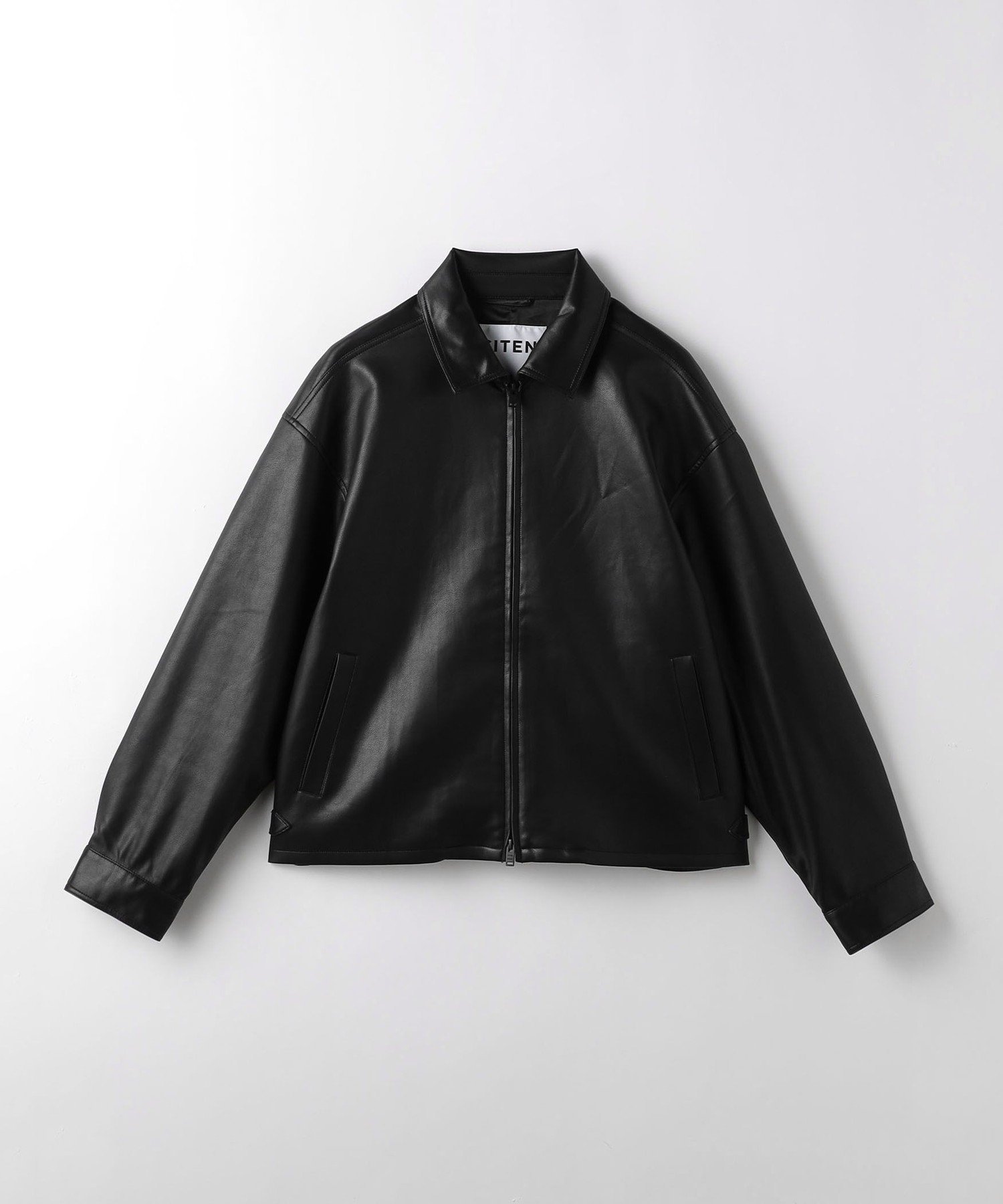 新品未使用タグ付き　CITEN レザーライクジャケット CITEN（シテン） コート アウター 「CITEN」レザーライクジャケット