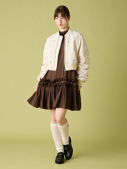FURFUR｜フリルホルターミニドレス | Rakuten Fashion(楽天