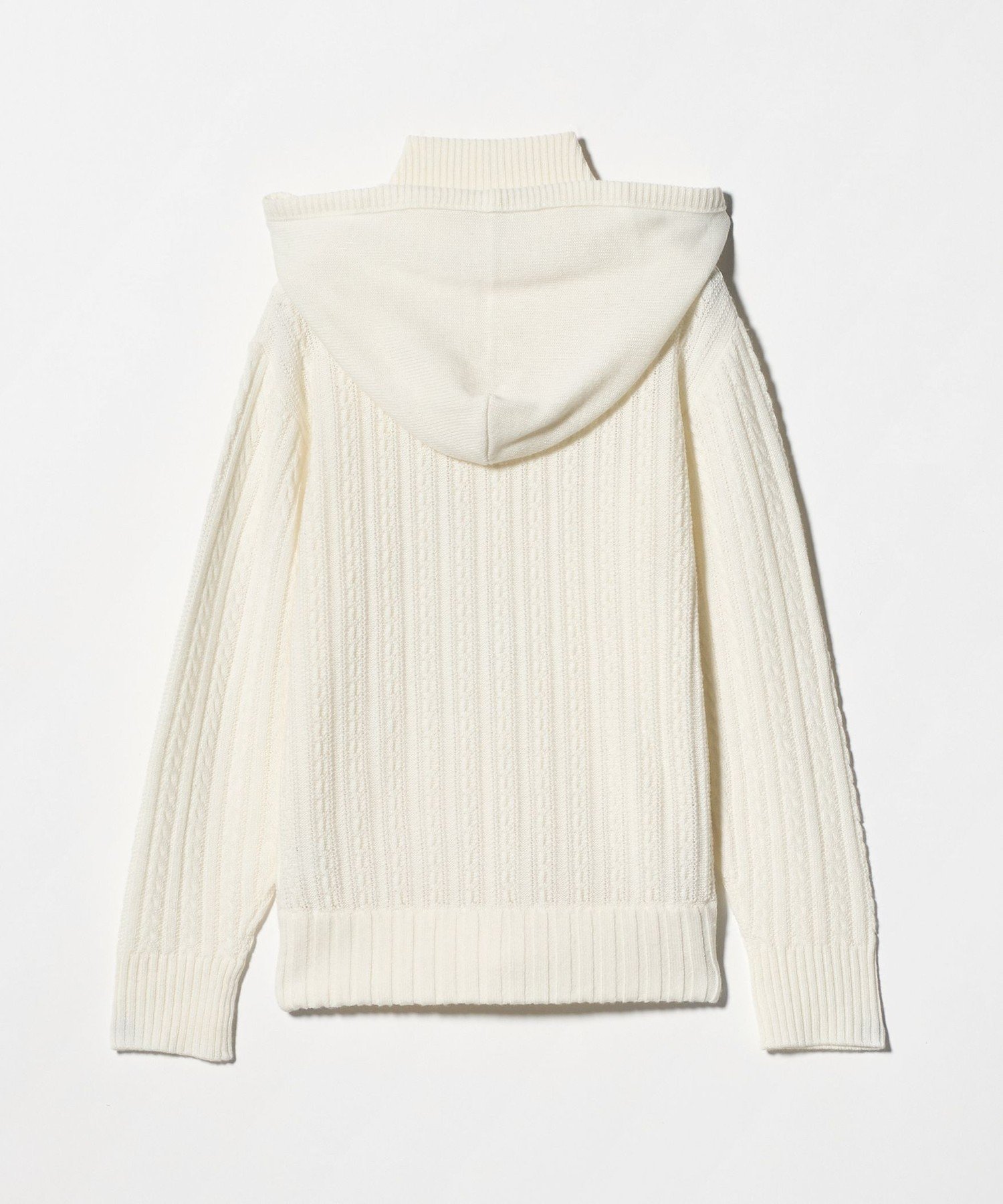 ATTISESSIONケーブル ジップ フーディー トップス BEAUTY&YOUTH UNITED ARROWS｜<ATTISESSION>ケーブル ジップ