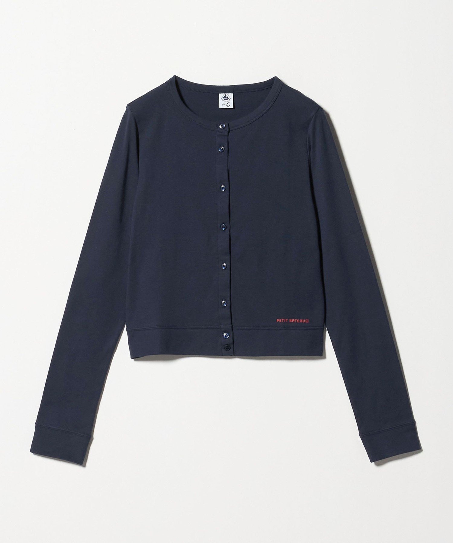 PETIT BATEAU for 6 カーディガン プチバトー roku ロク 別注】＜PETIT BATEAU for 6＞CARDIGAN/カーディガン