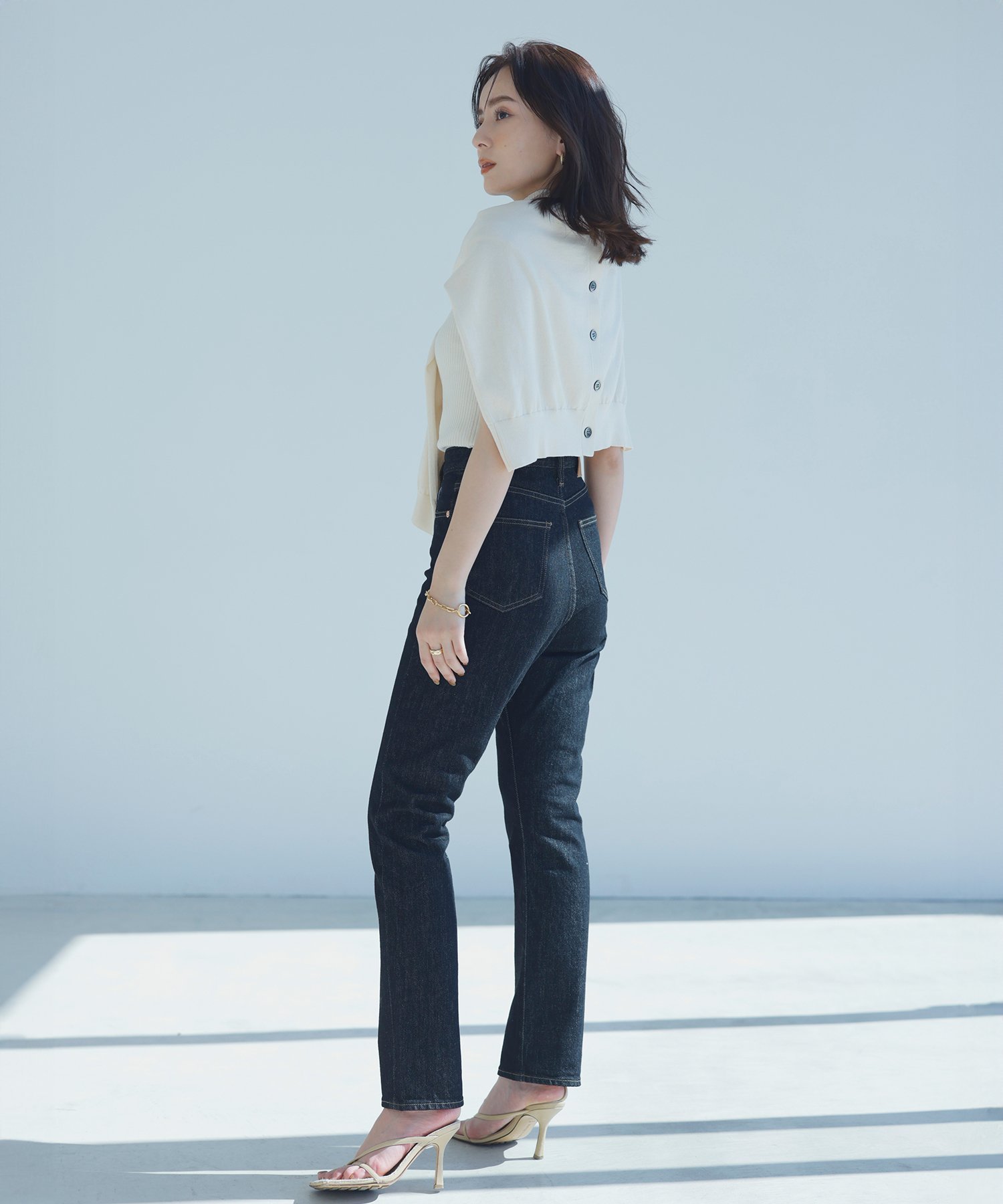 anuans｜Slim straight denim | Rakuten Fashion(楽天ファッション／旧