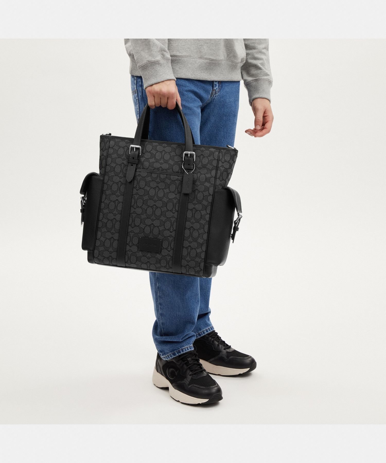 COACH OUTLET｜【公式】スプリント トート・シグネチャー ジャカード