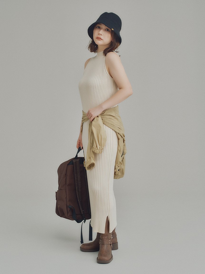 Mila Owen｜両得レイヤードニットワンピ | Rakuten Fashion(楽天
