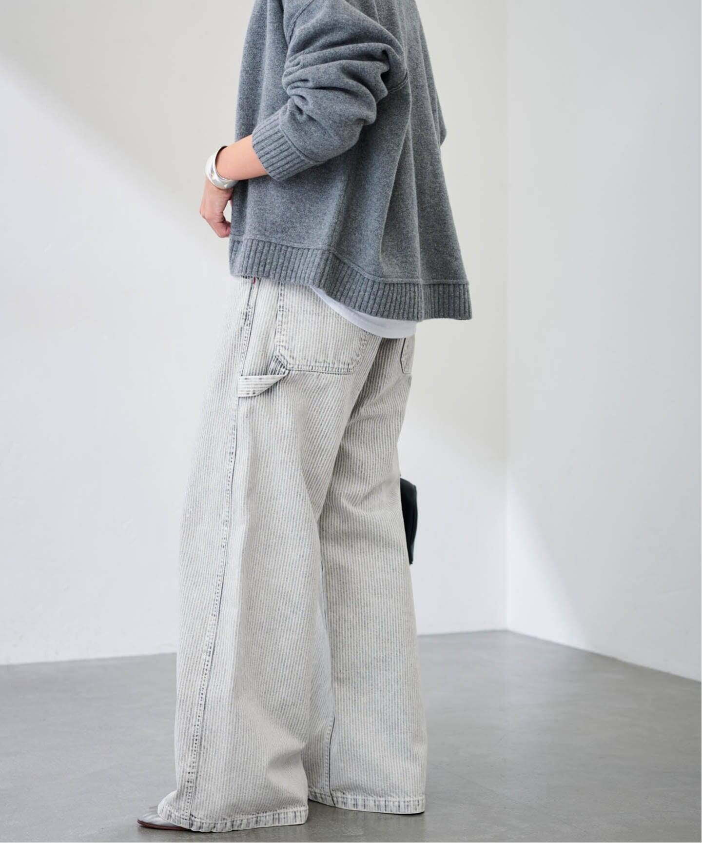 FRAMeWORK｜ブリーチリペアヒッコリーパンツ | Rakuten Fashion(楽天