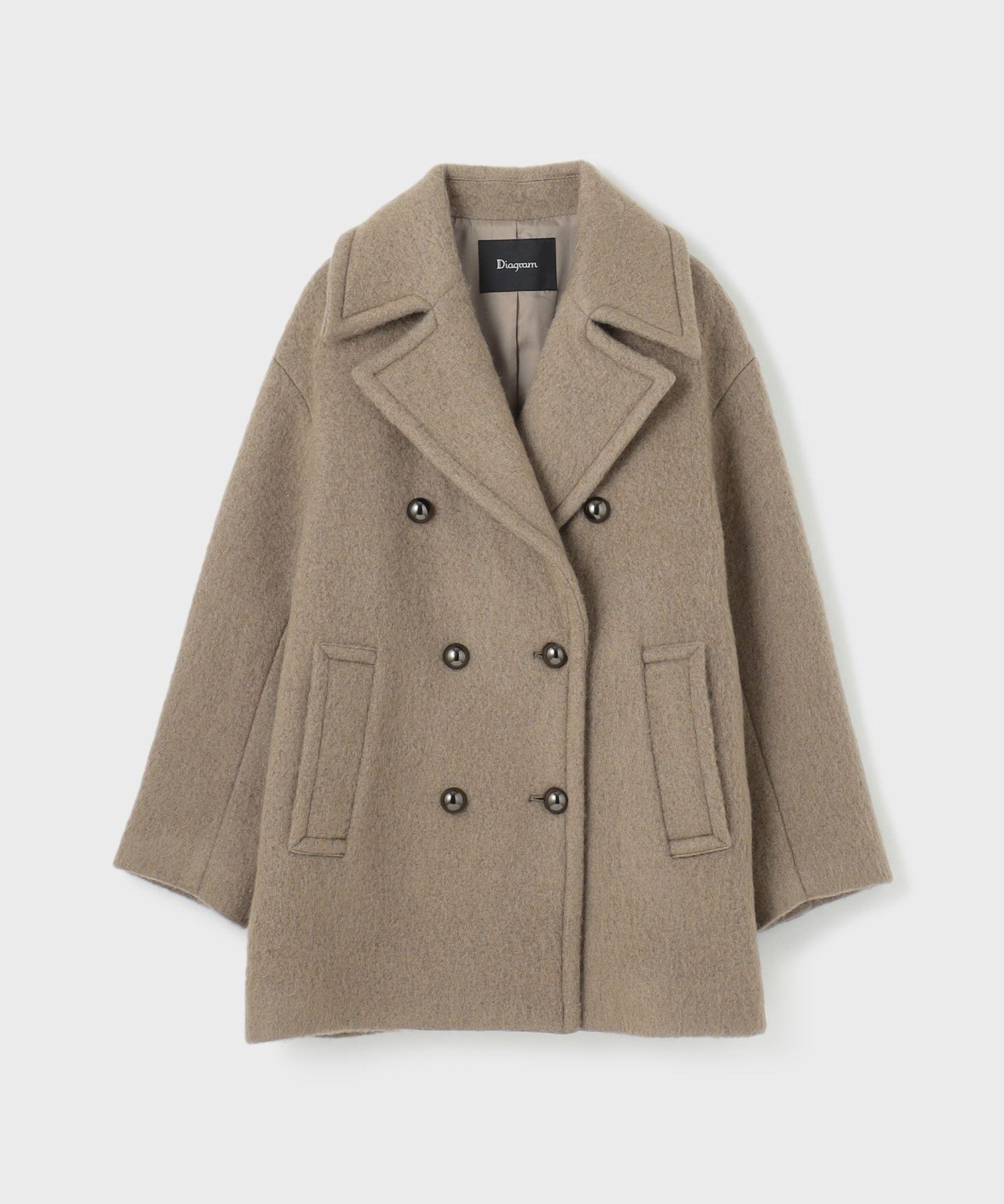 GRACE CONTINENTAL｜モヘヤシャギーPコート | Rakuten Fashion(楽天