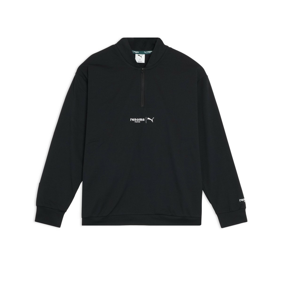 PUMA｜メンズ ゴルフ PUMA x renoma golf バックプリント 1/4ジップ