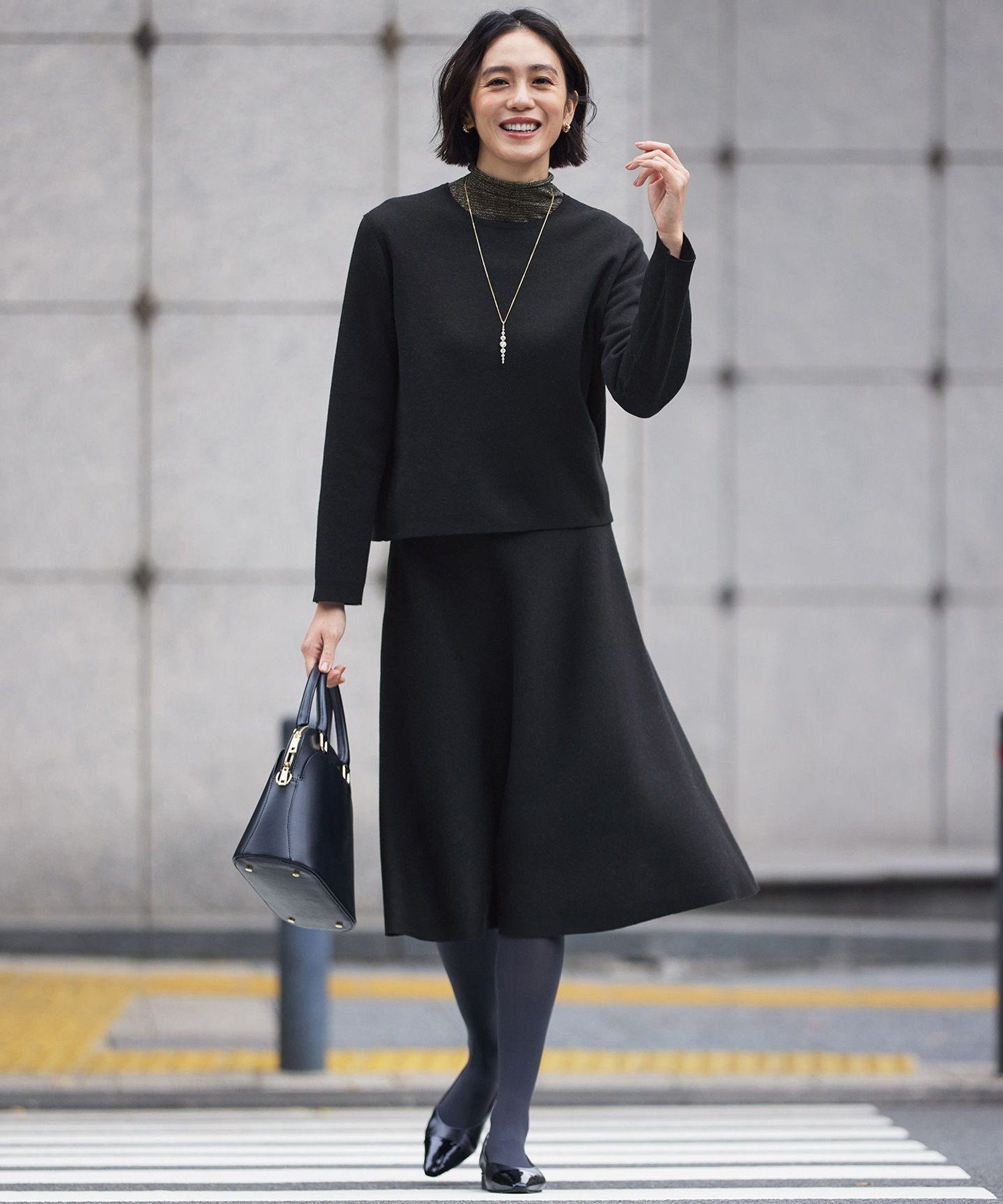 自由区｜【WEB限定カラーあり・洗える】リバーシブルニット
