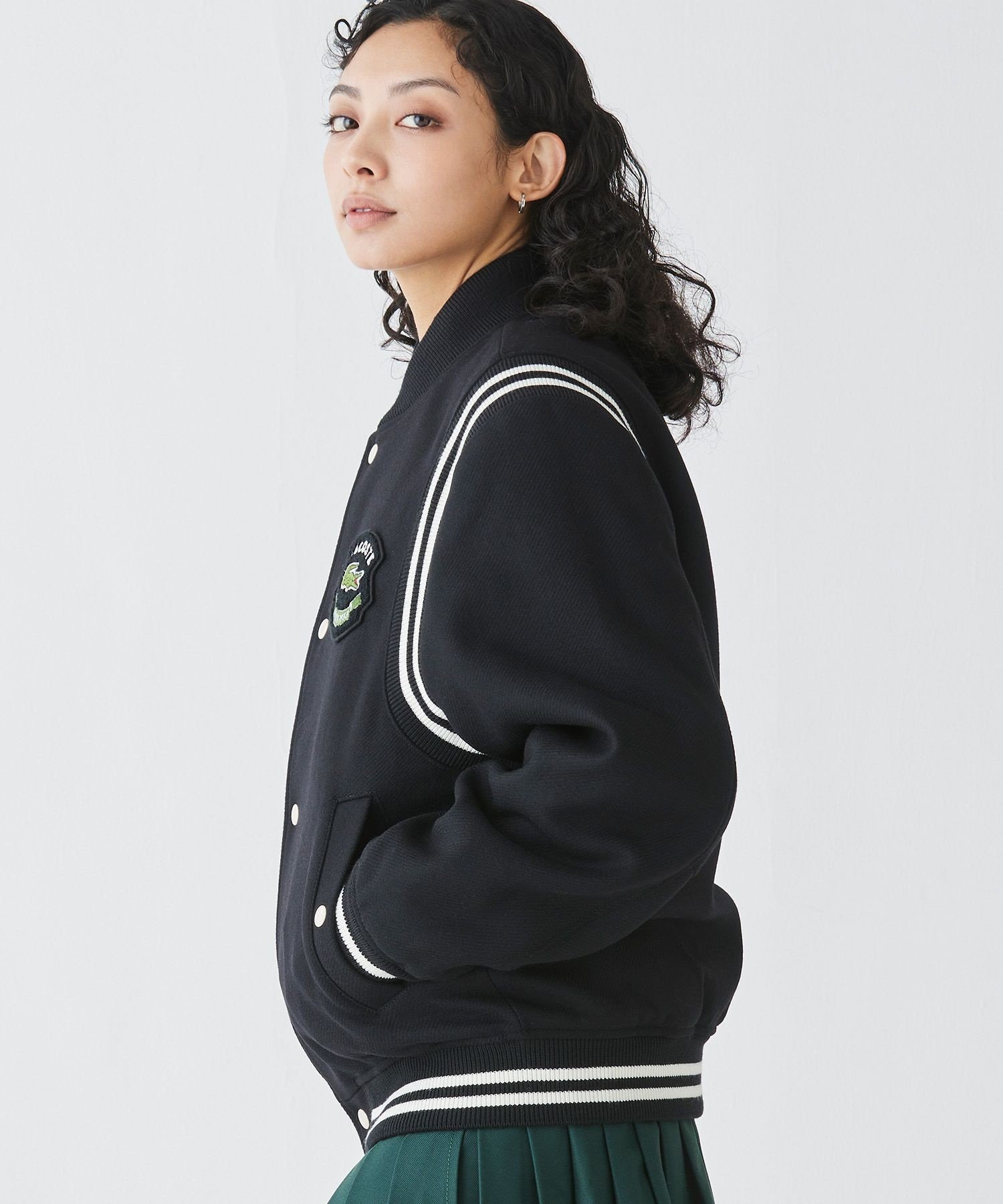 LACOSTE｜ウールバーシティジャケット / ウールスタジャン 中綿