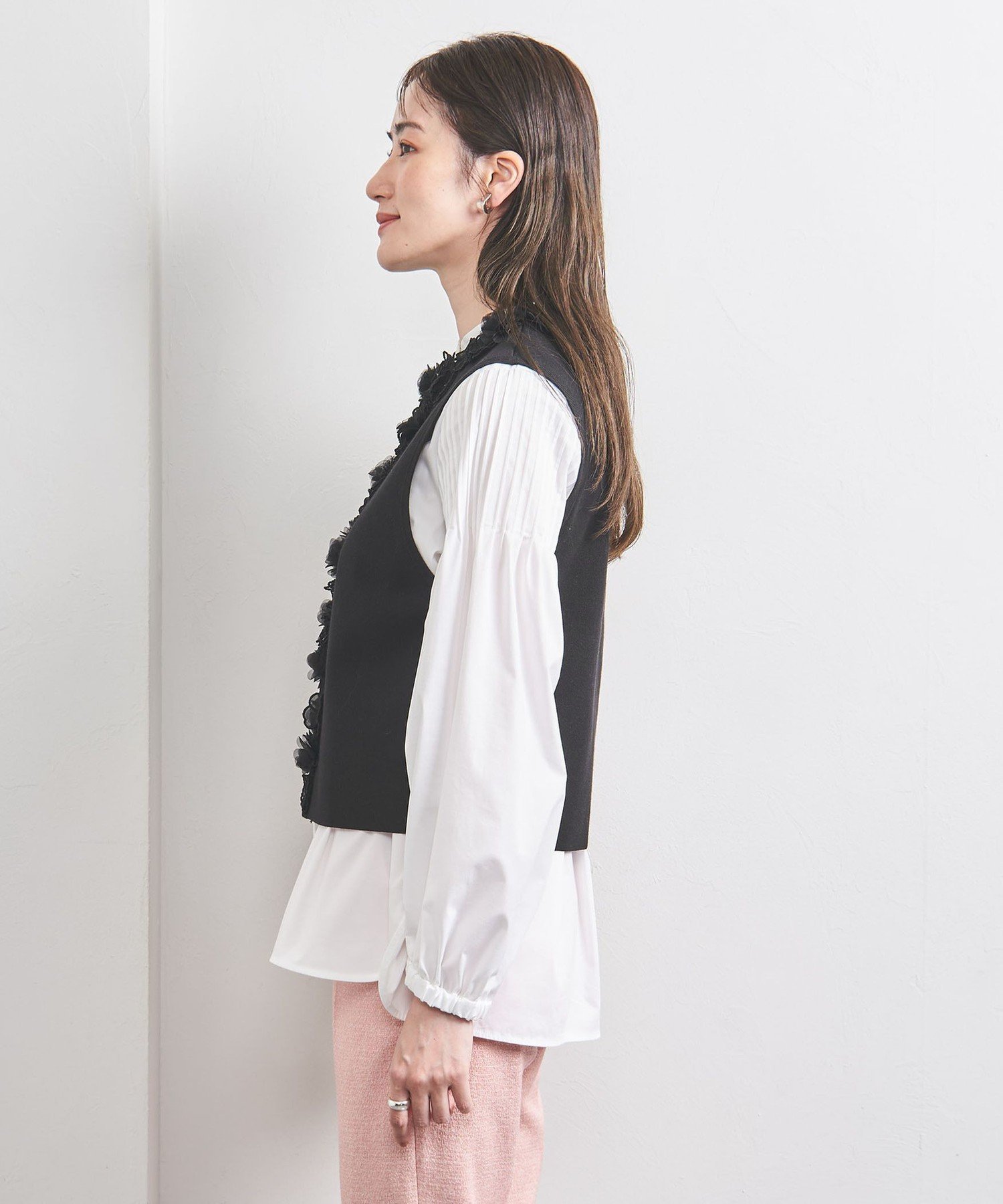 UNITED ARROWS LTD. OUTLET｜3D フラワーモチーフ ニットベスト