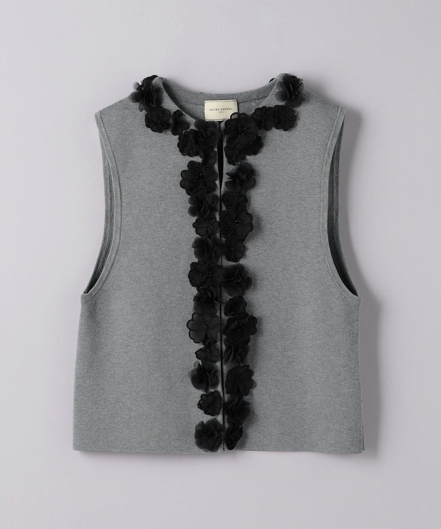 UNITED ARROWS LTD. OUTLET｜3D フラワーモチーフ ニットベスト