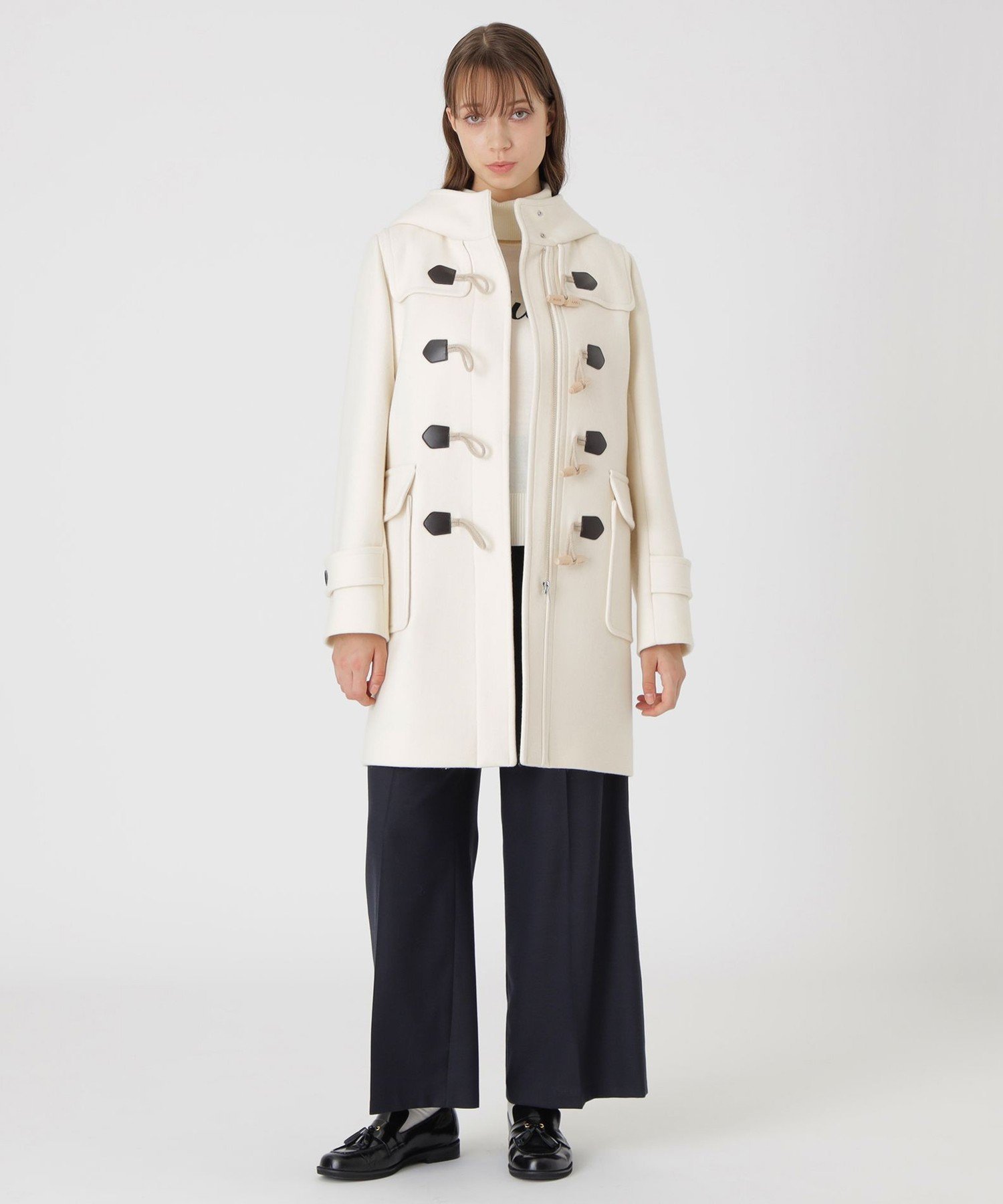 BLUE LABEL / BLACK LABEL CRESTBRIDGE｜ツイルメルトンダッフルコート