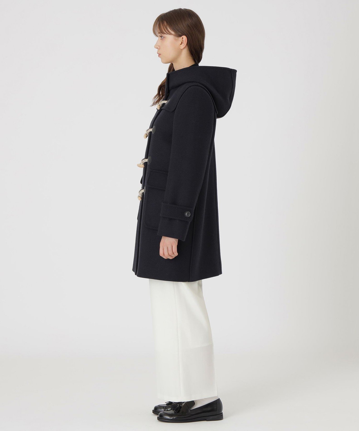 BLUE LABEL / BLACK LABEL CRESTBRIDGE｜ツイルメルトンダッフルコート