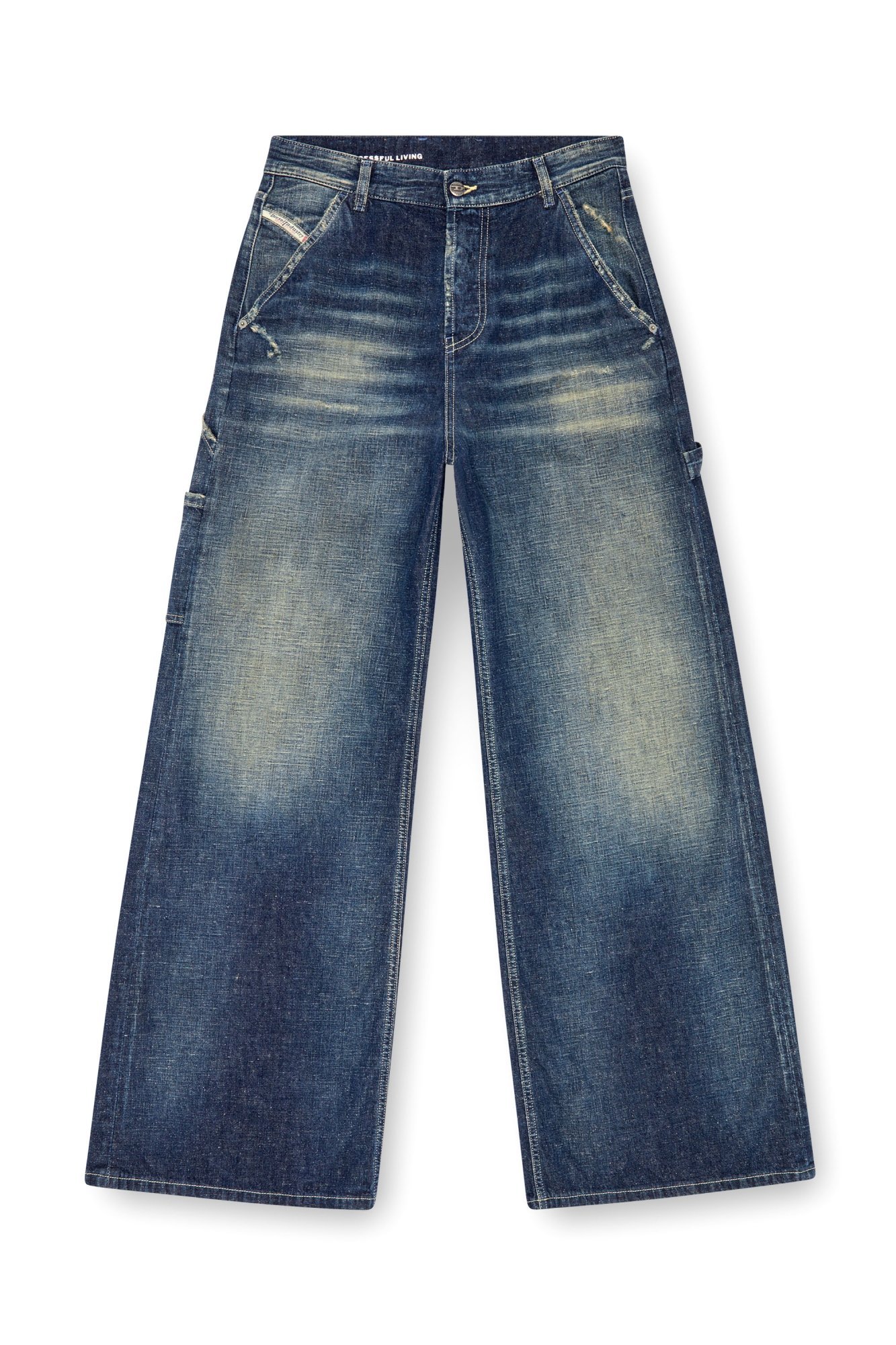 DIESEL｜レディース デニム ルーズ D-SIRE-WORK L.30 | Rakuten
