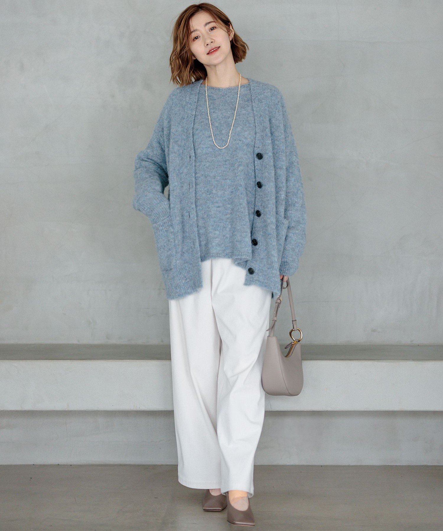 23区｜ブラッシュドアルパカ ニット | Rakuten Fashion(楽天