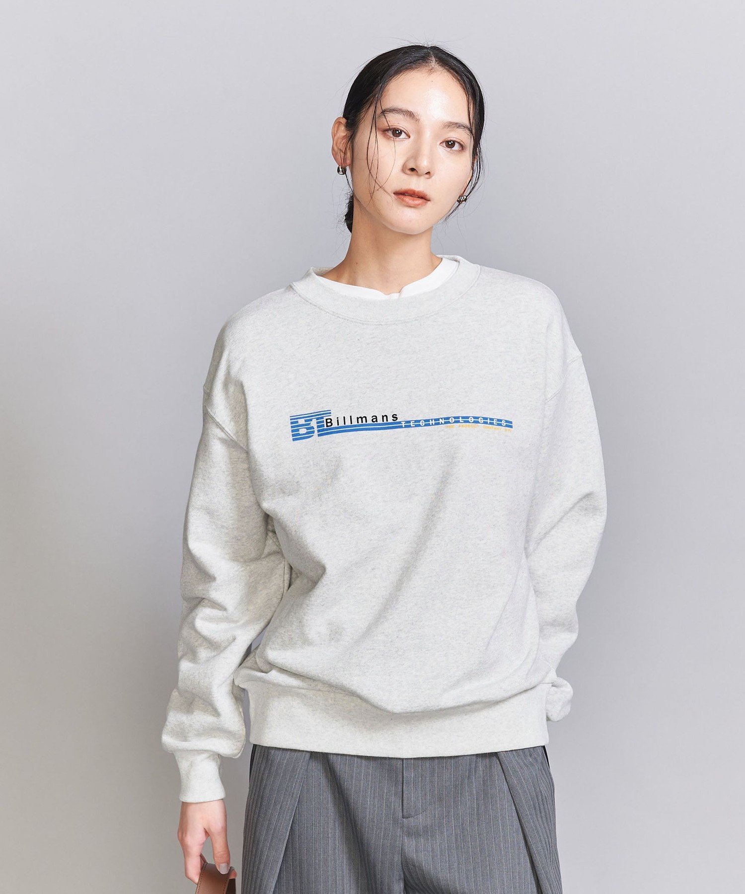 UNITED ARROWS LTD. OUTLET｜コットン裏毛 ロゴスウェット プル