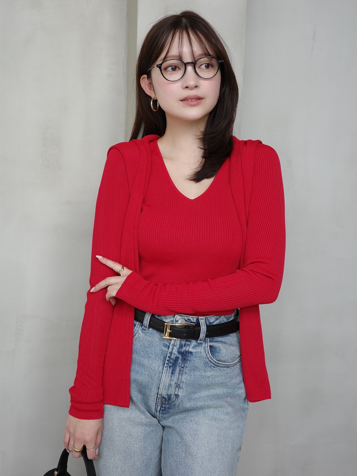 anuans｜リュクスビスコースニットプルオーバー | Rakuten Fashion