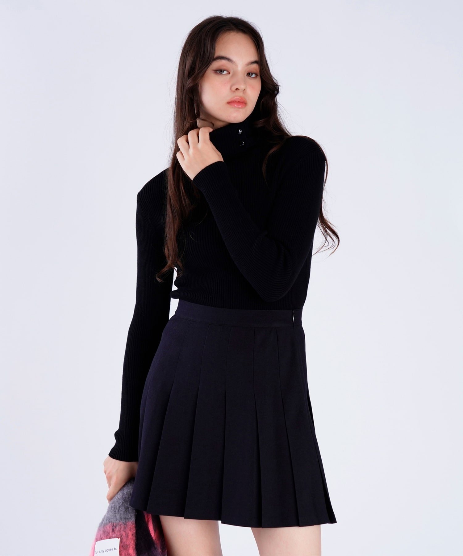 agnes b.｜タートルネック ニット プルオーバー | Rakuten Fashion