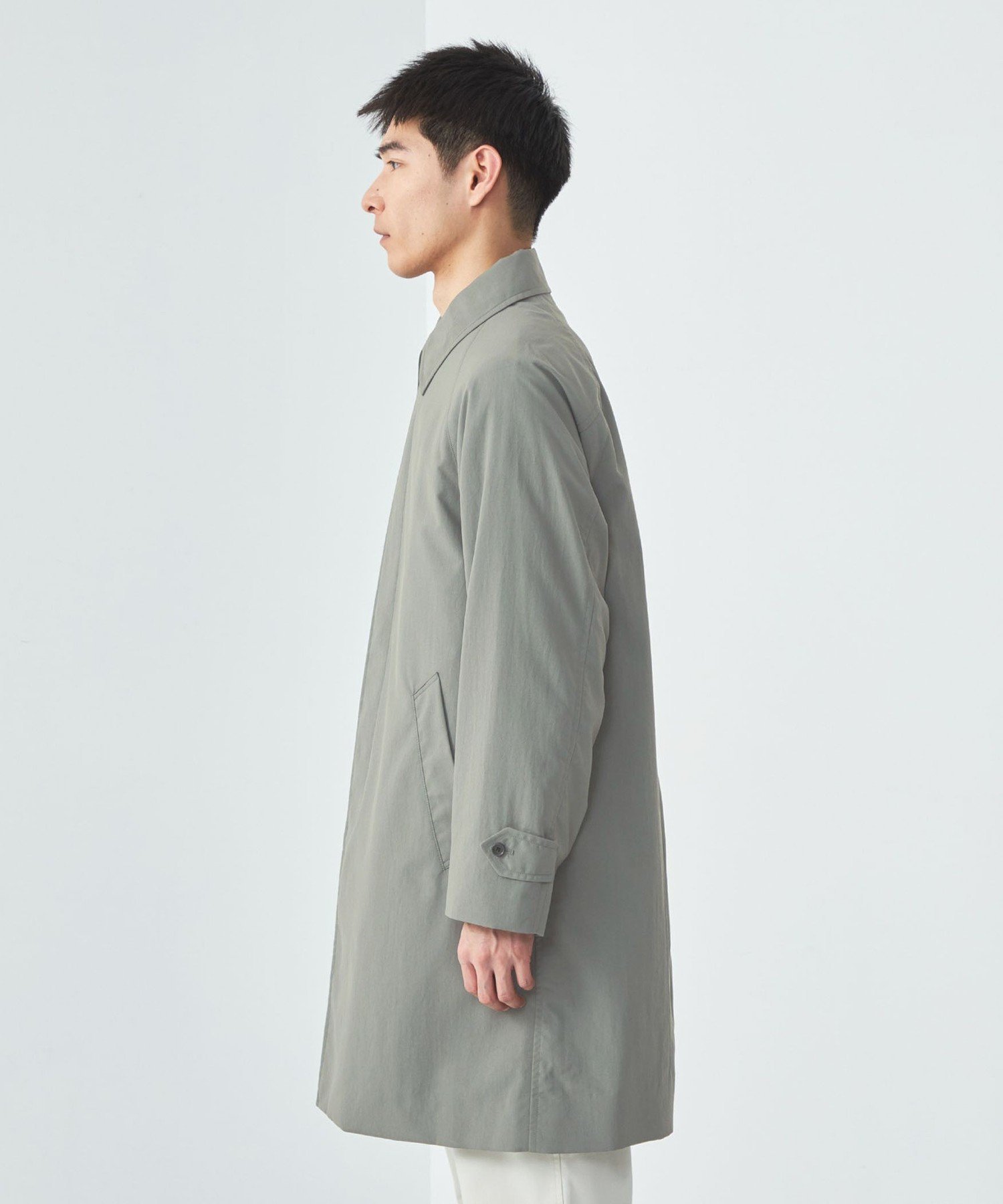 UNITED ARROWS LTD. OUTLET｜ナイロンオックス ステンカラーコート -撥