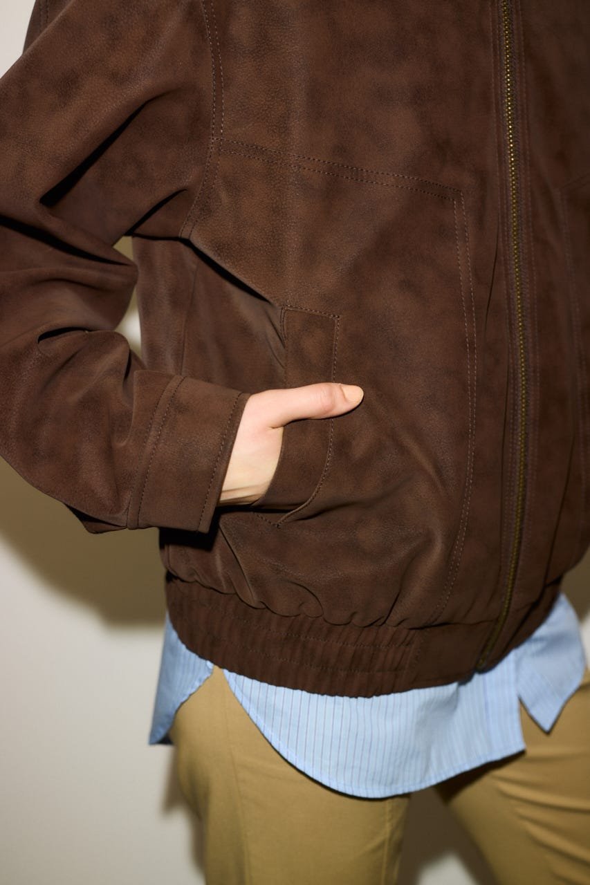 SLY｜【THROW】F/SUEDE SWINGTOP ブルゾン | Rakuten Fashion(楽天