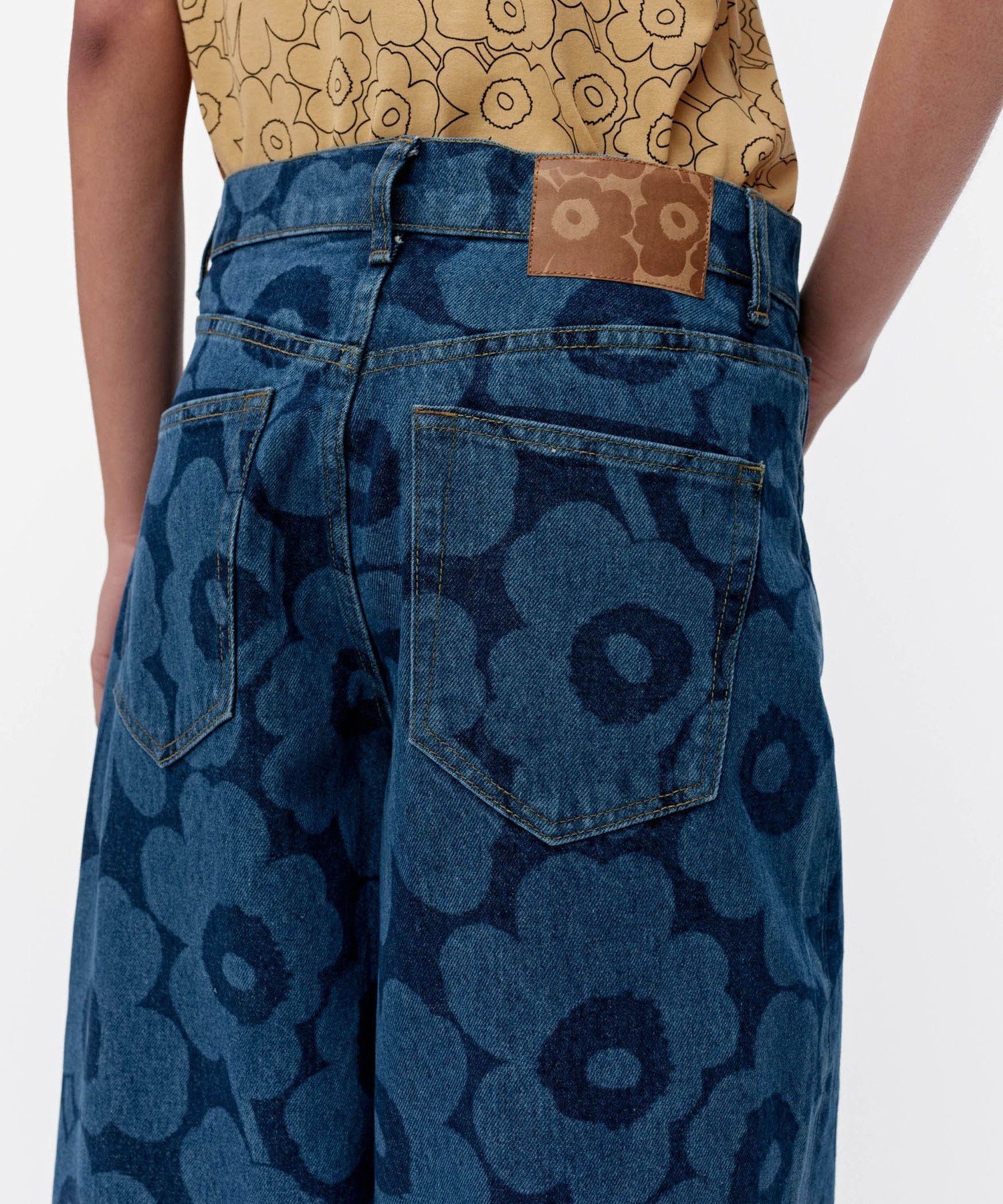 Marimekko｜Maridenim Loose Unikko ジーンズ | Rakuten Fashion(楽天