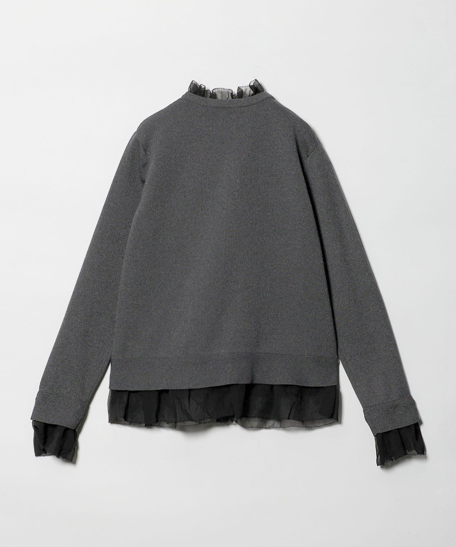 UNITED ARROWS｜4WAY シフォン カーディガン -ウォッシャブル
