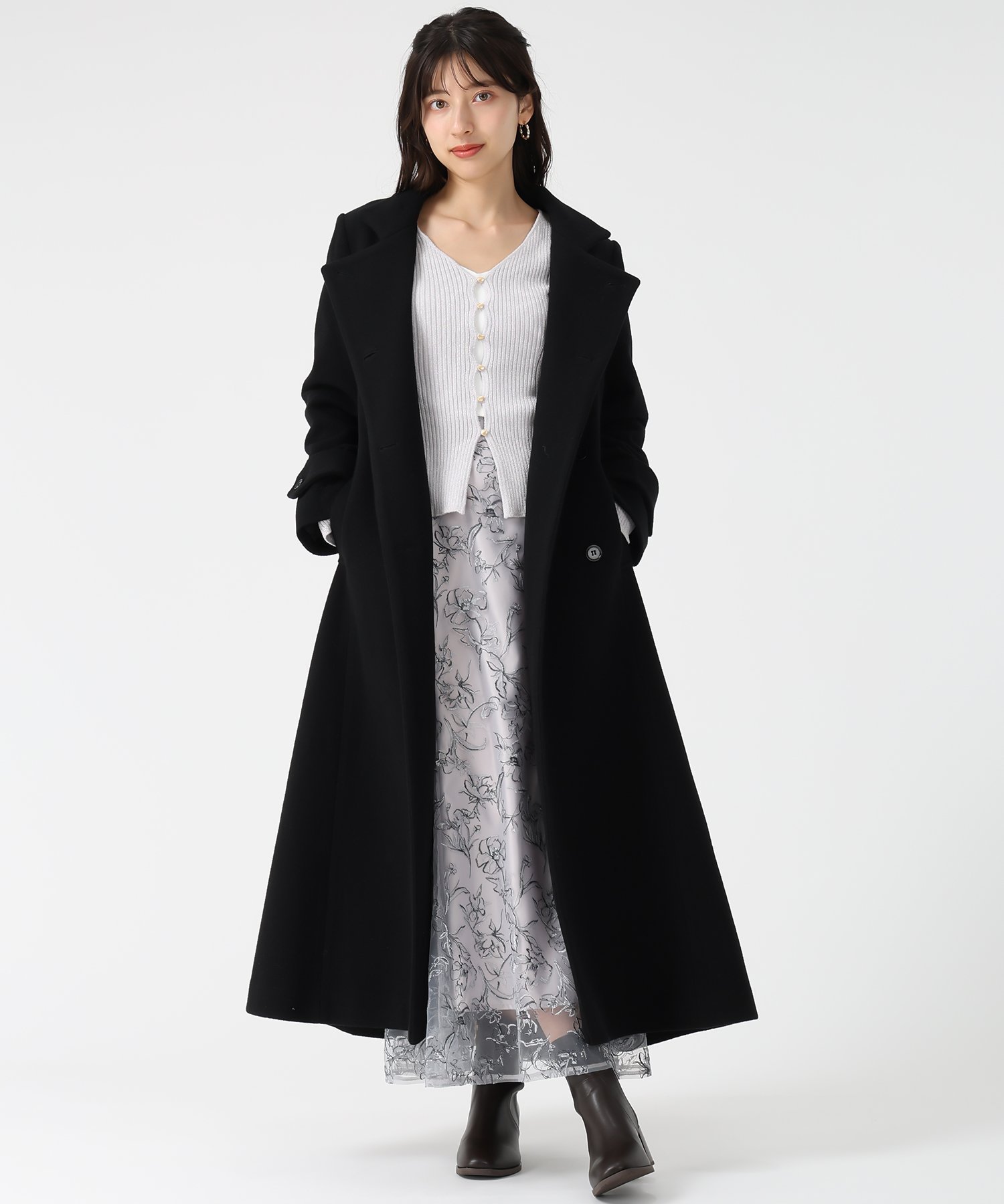 31 Sons de mode｜2025秋冬新作 スタンドカラーロングコート | Rakuten
