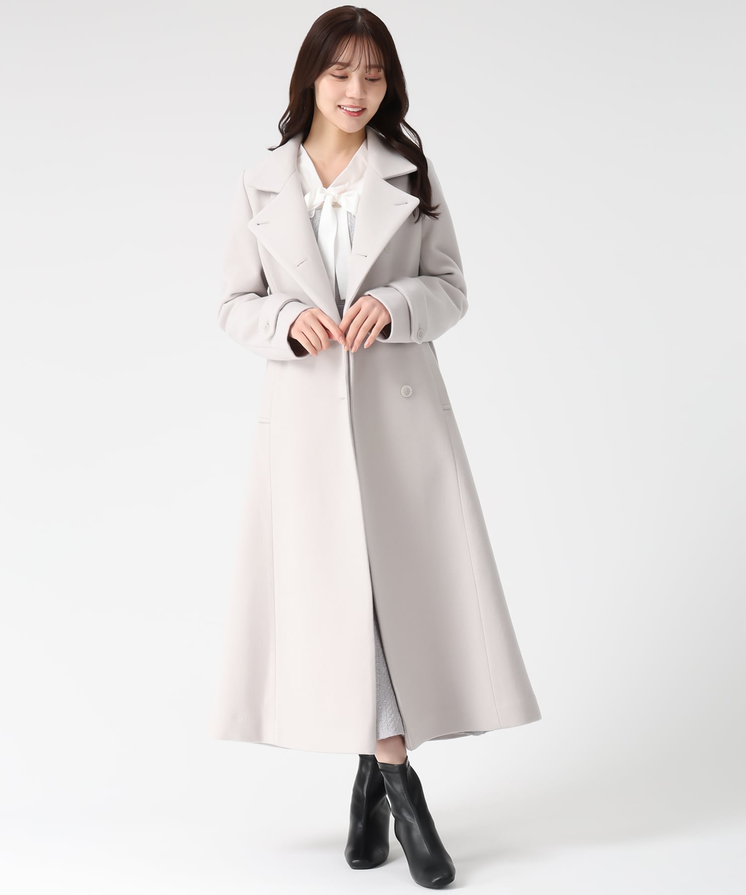 31 Sons de mode｜2025秋冬新作 スタンドカラーロングコート | Rakuten