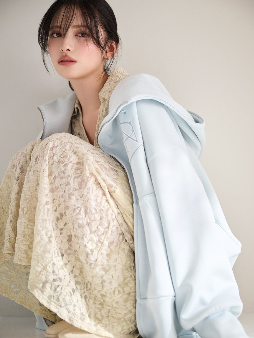 SNIDEL｜エンブレムボンディングパーカー | Rakuten Fashion(楽天