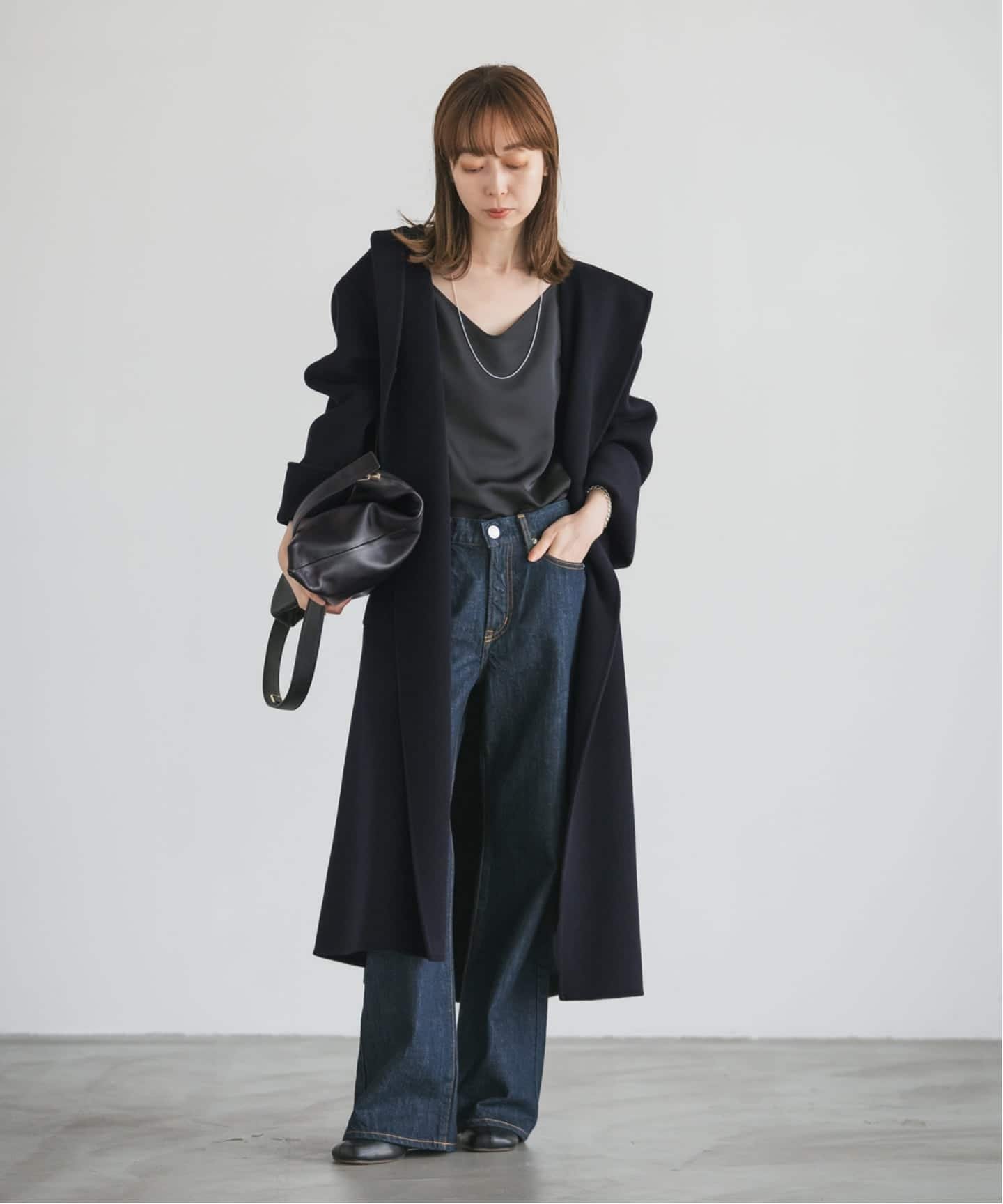 NOBLE｜《追加》Super160sリバーフーディーコート | Rakuten Fashion
