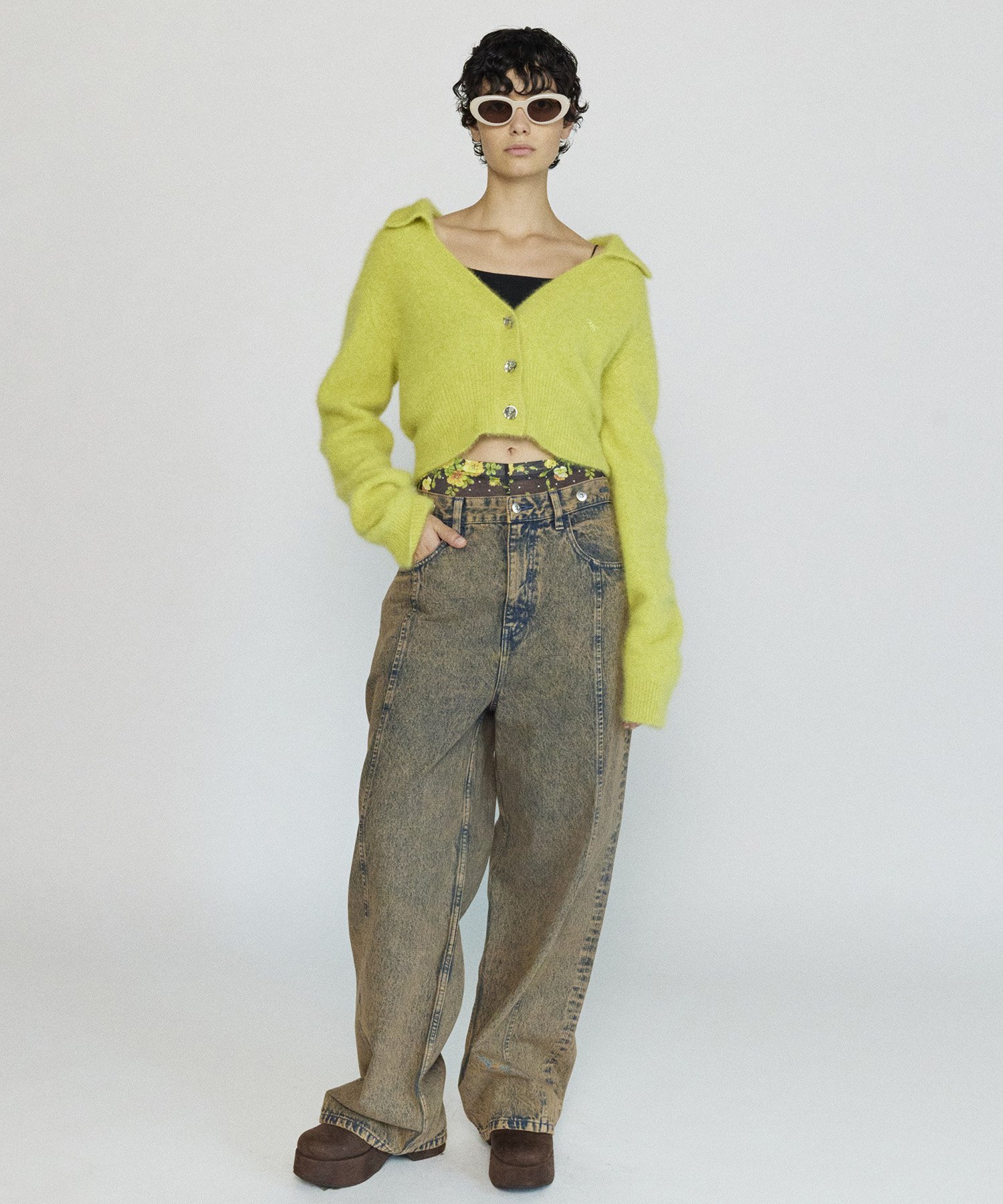 MAISON SPECIAL｜Fox Cashmere Knit Cardigan | Rakuten Fashion(楽天