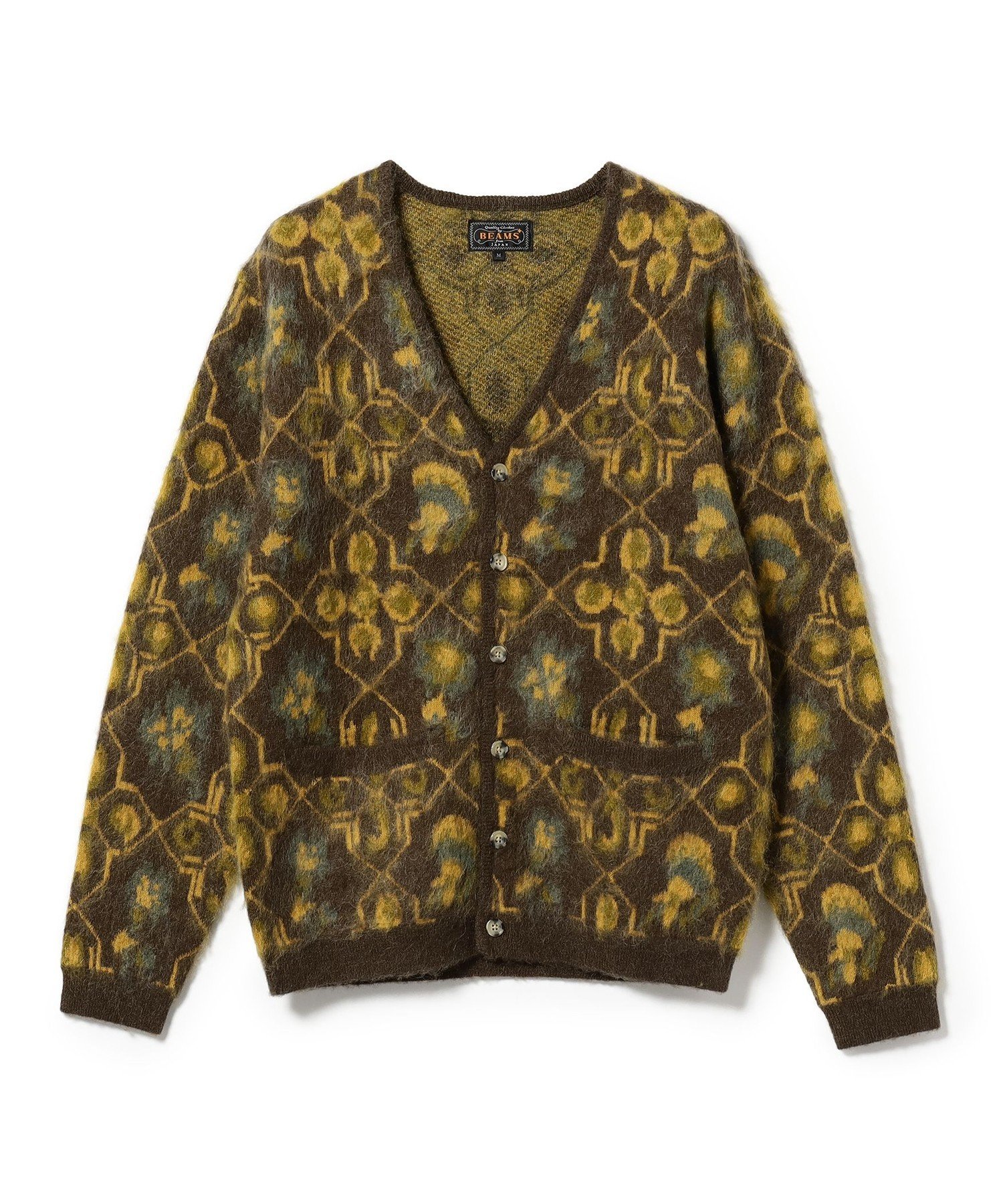 BEAMS OUTLET｜ボタニカル ジャカード カーディガン | Rakuten Fashion