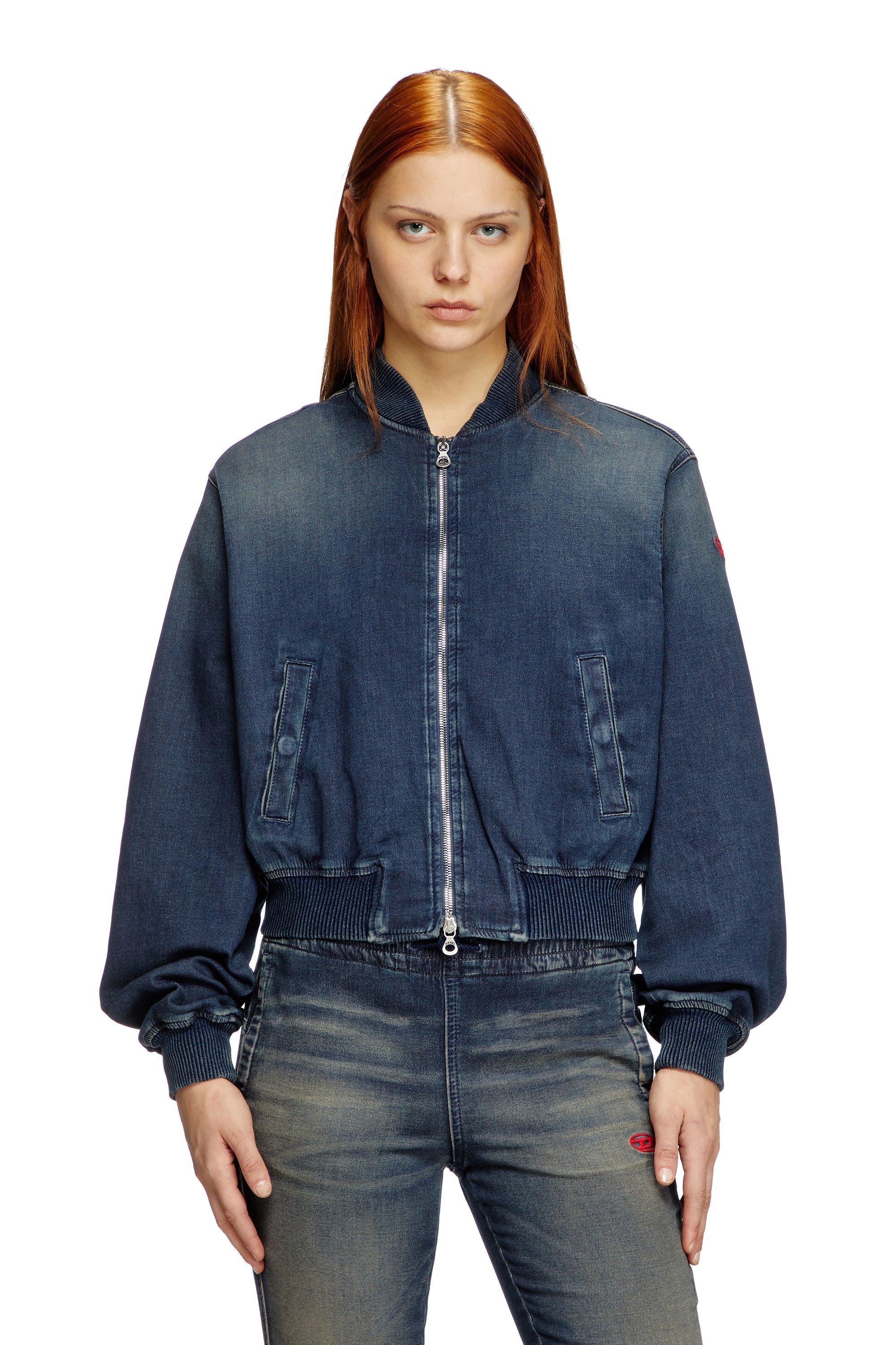 超美品！DIESEL デニムジャケット Lサイズ 肩ジップデザイン 超美品