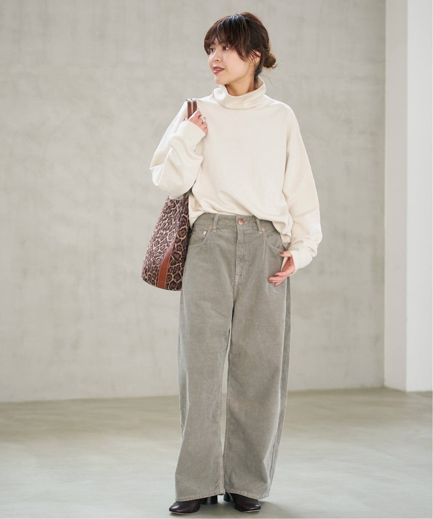 Spick & Span｜《WEB限定 / 追加》裏毛ハイネックプルオーバー