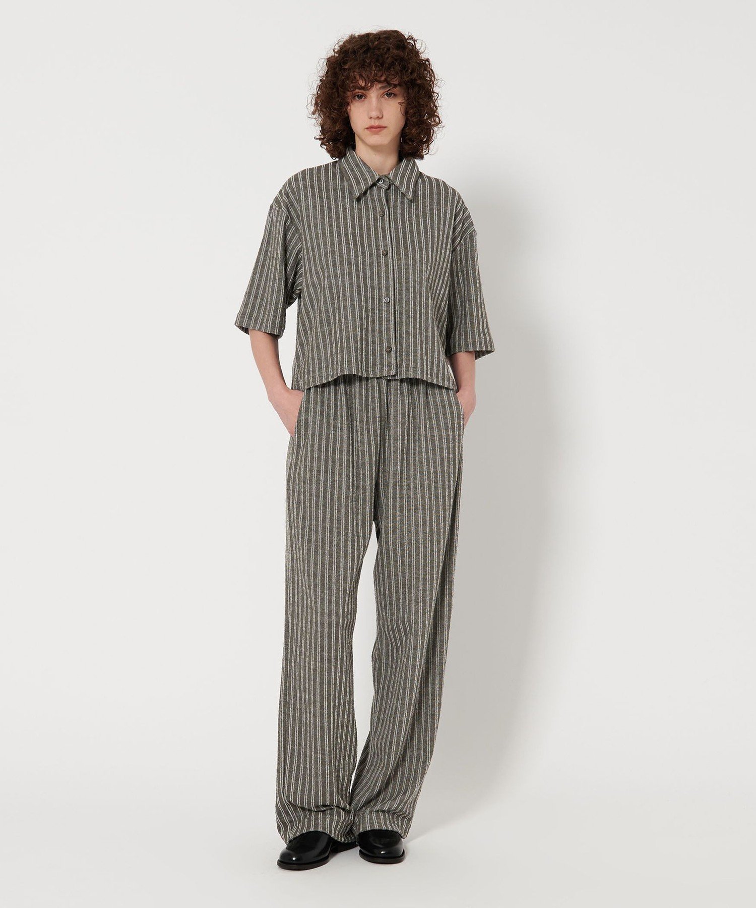 【美品】6 ROKU パイル パンツ / 24ss 6(ROKU)＞パイル パンツ