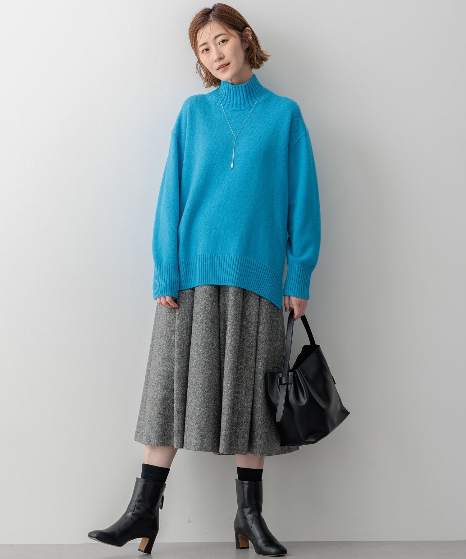 23区｜シルクネップヘリンボーン ガウチョ パンツ | Rakuten Fashion