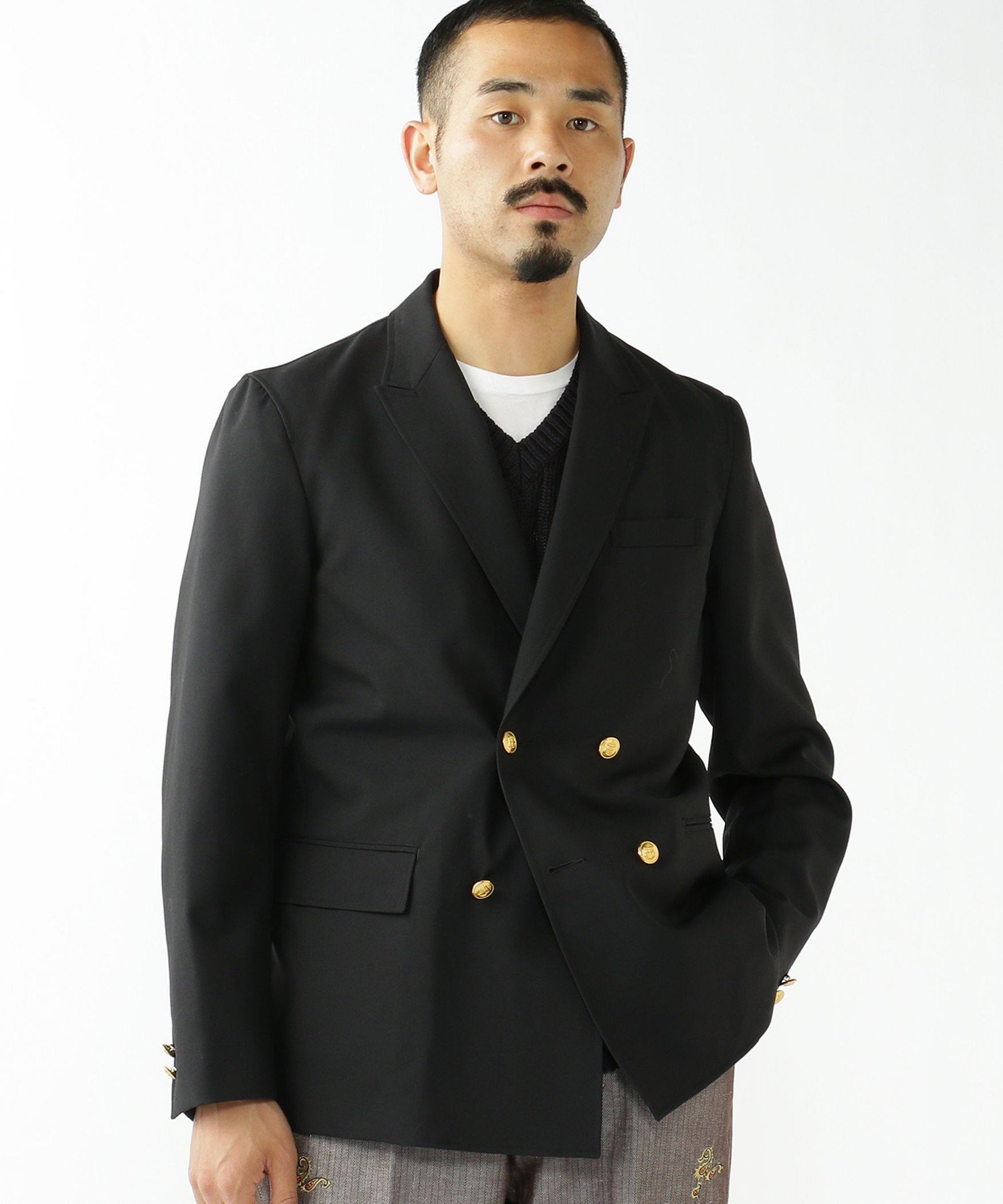 BEAMS MEN｜BEAMS PLUS / 4ボタン ダブルブレステッド ブレザー Spring